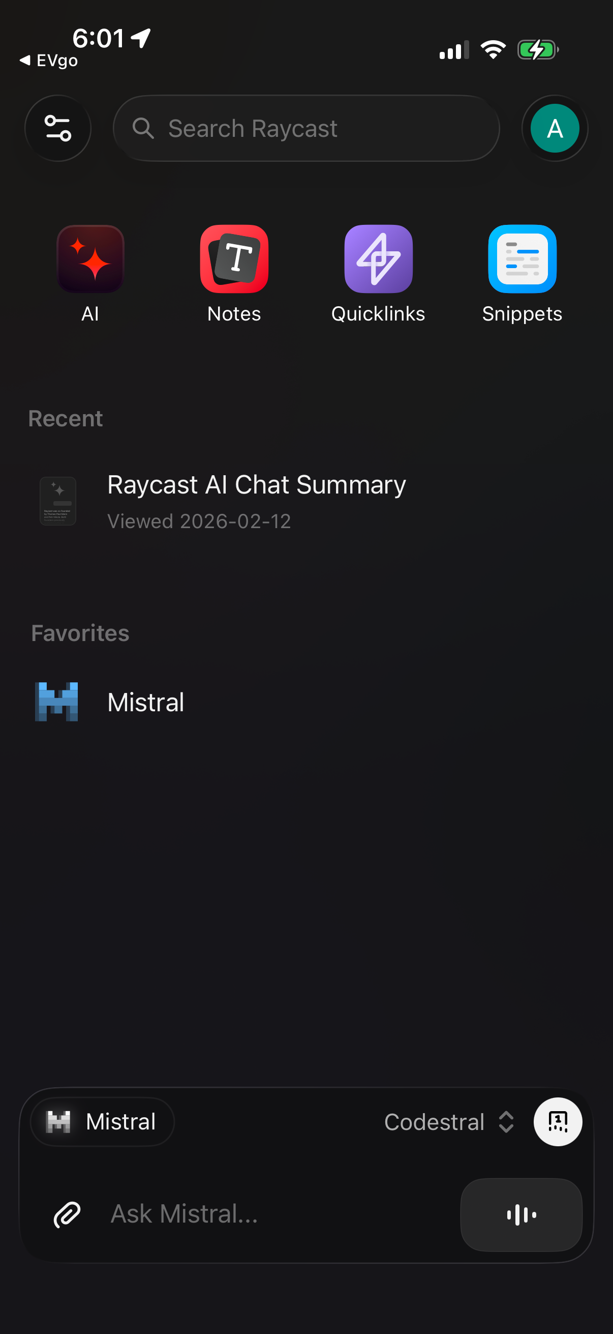 Raycast Change Preset Model