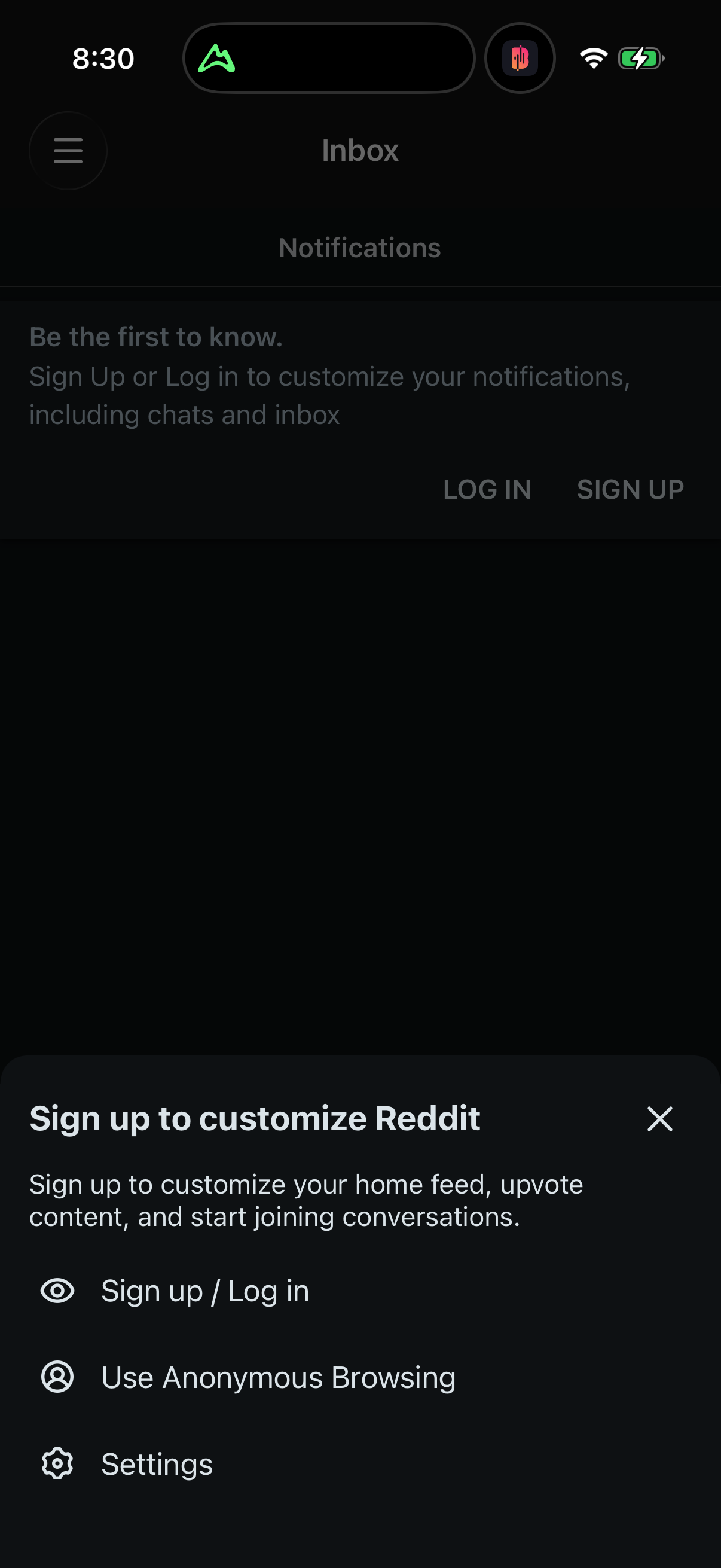 Step 3 of reddit Main_tabs