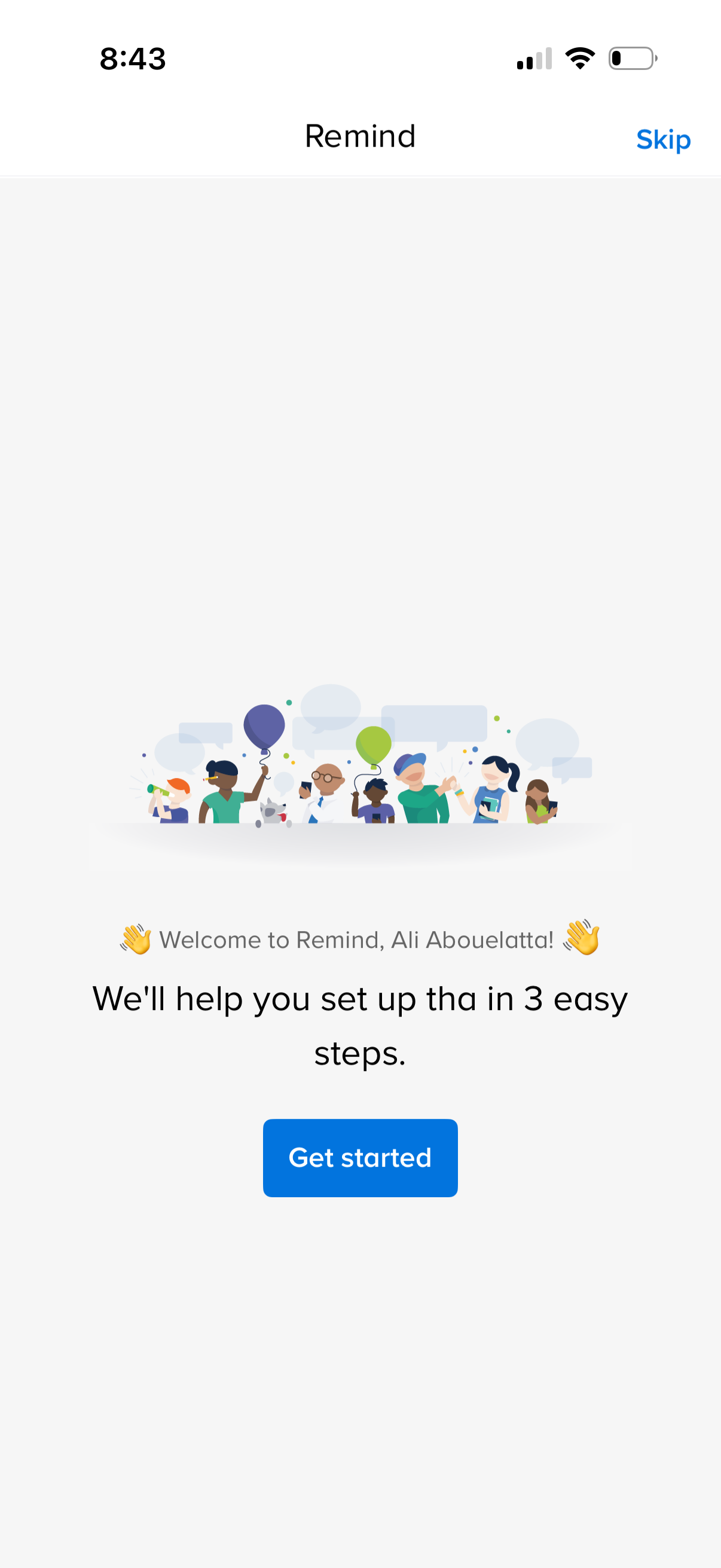 remind app screenshot 1