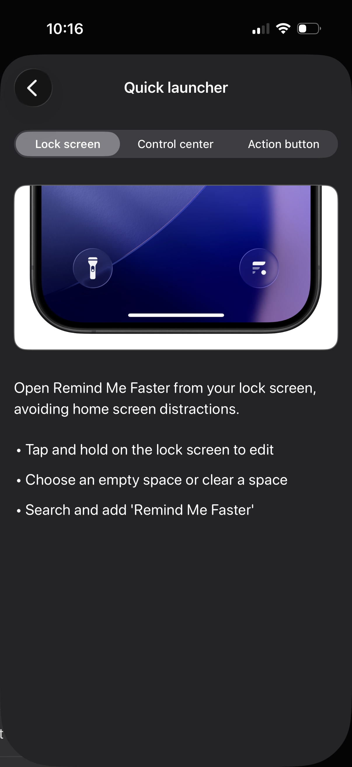 remind-me-faster app screenshot 17