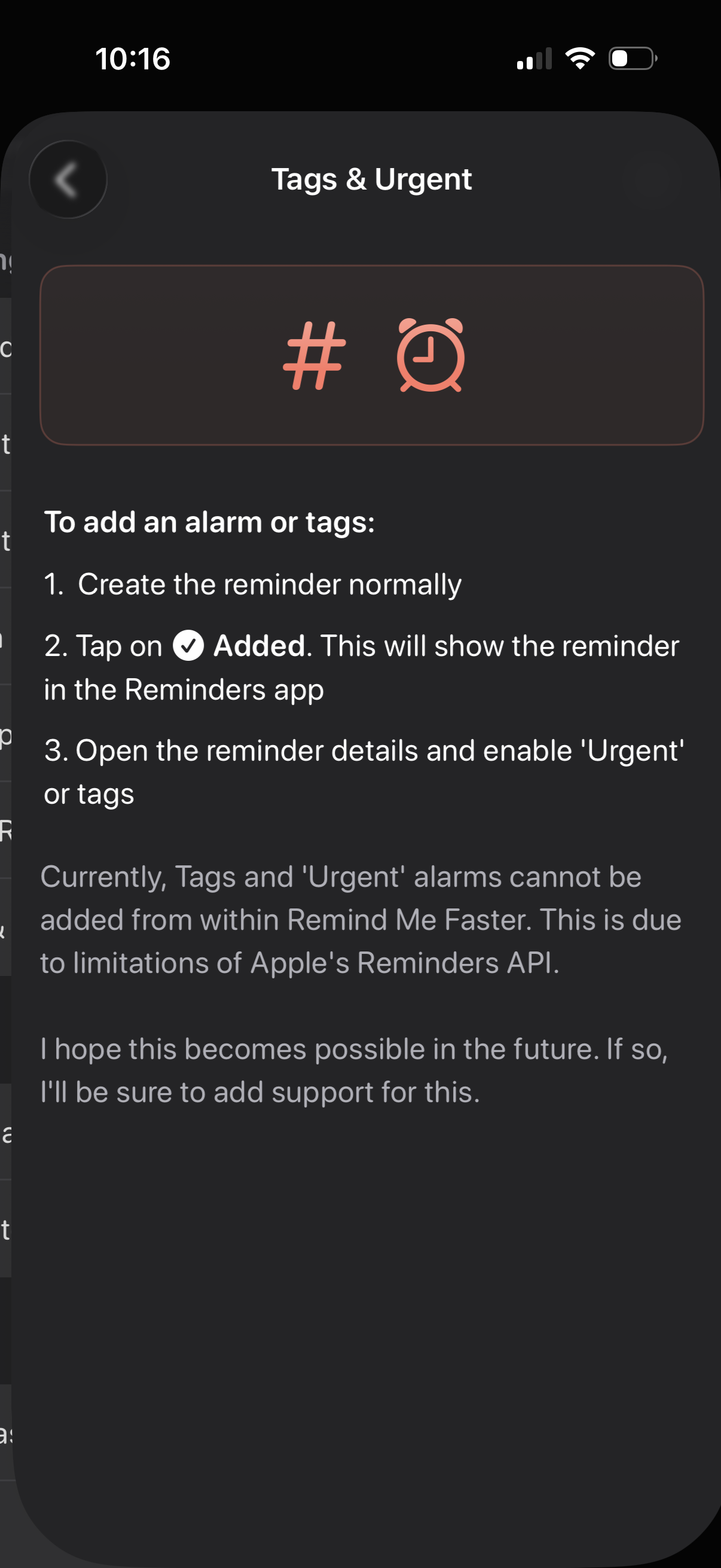 remind-me-faster app screenshot 5
