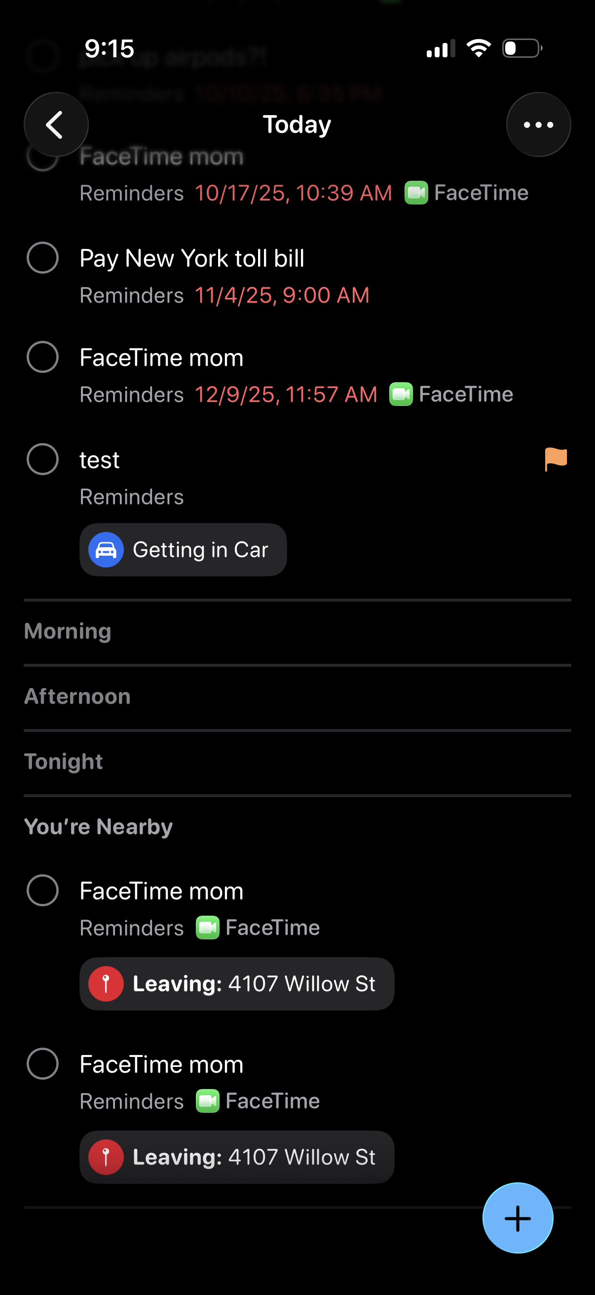 reminders app screenshot 5
