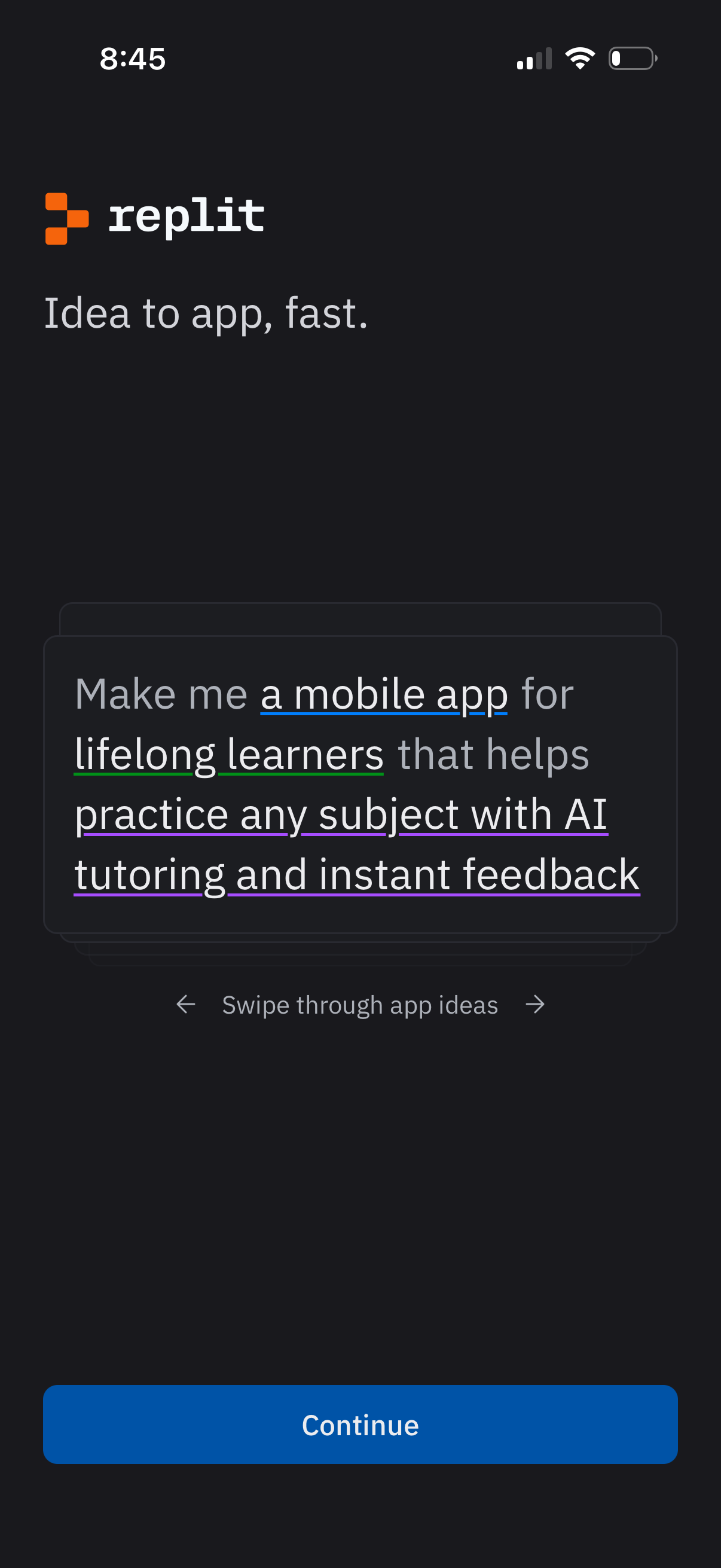 replit app screenshot 6