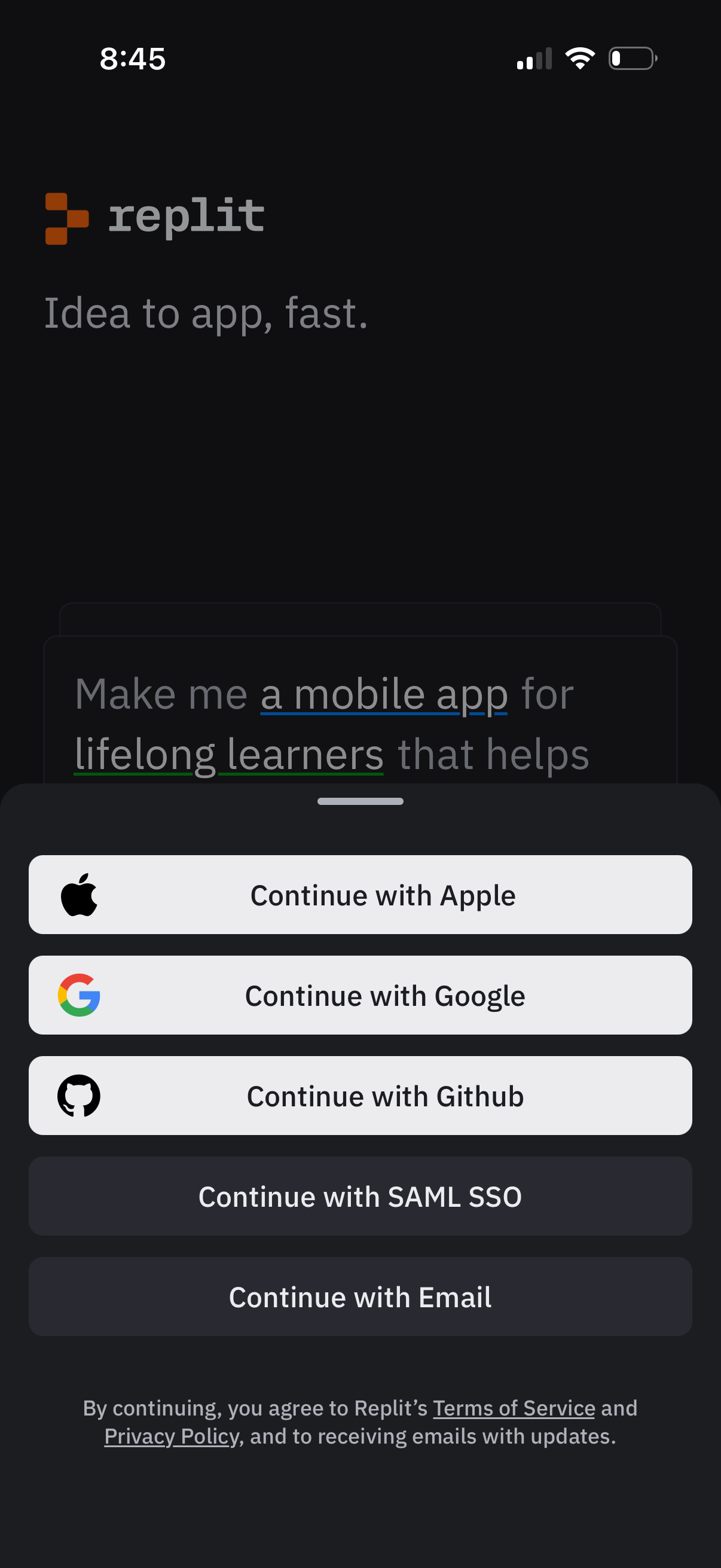 replit app screenshot 5