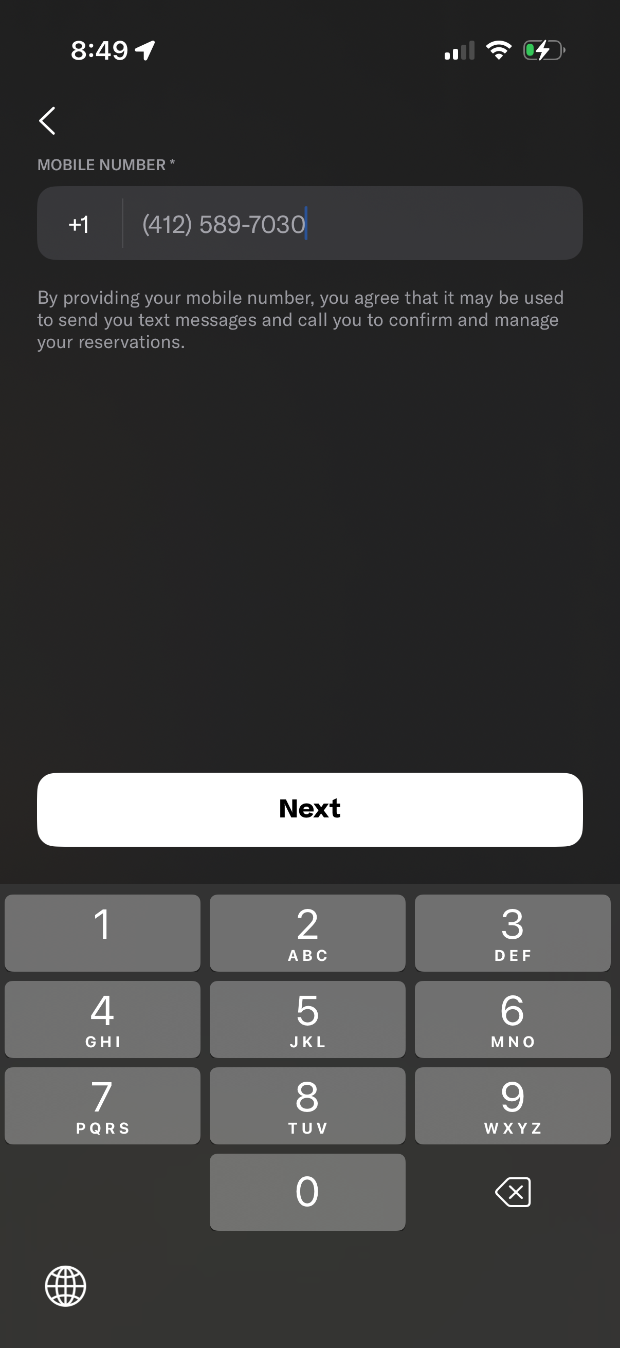 resy app screenshot 4
