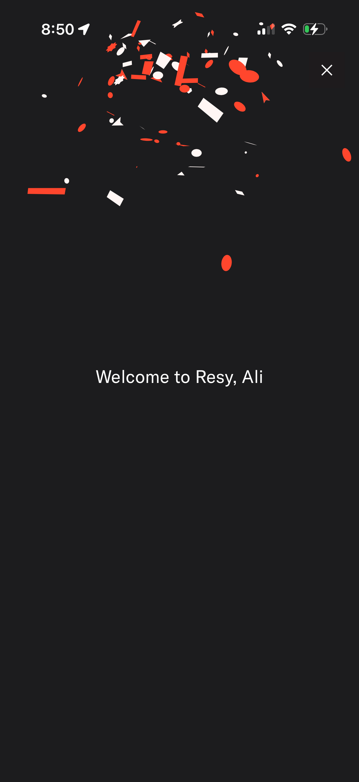 resy app screenshot 1