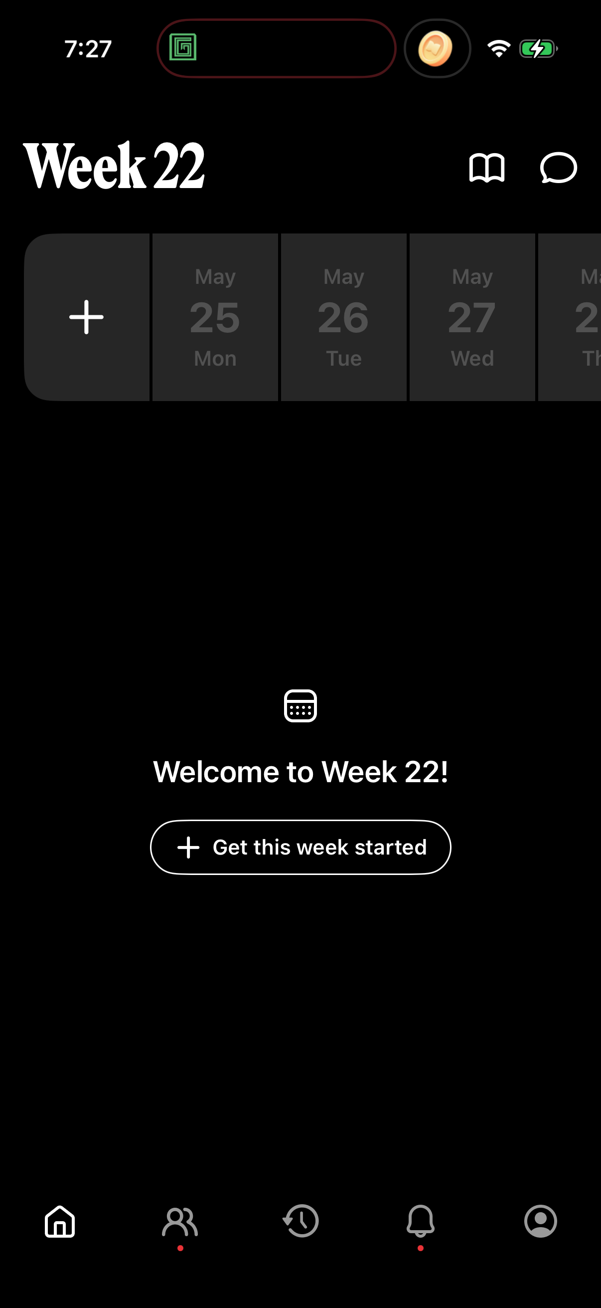 retro app screenshot 2