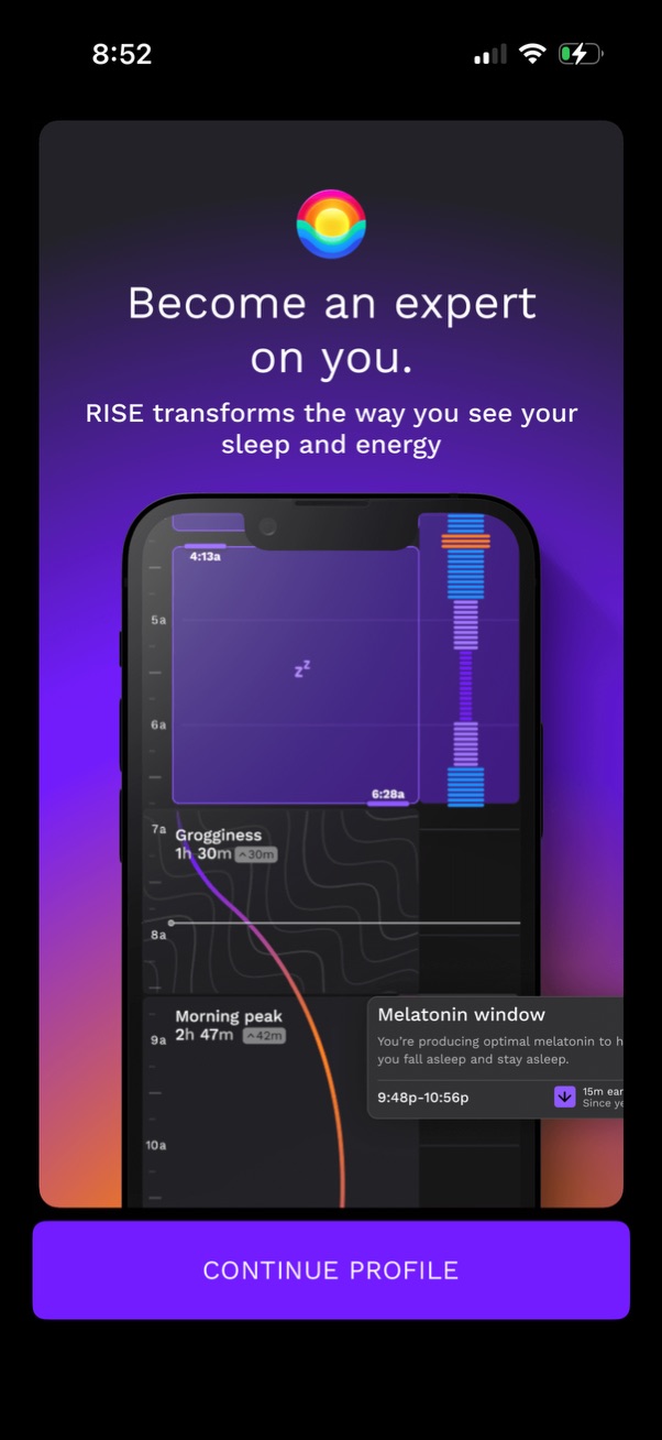 rise app screenshot 51