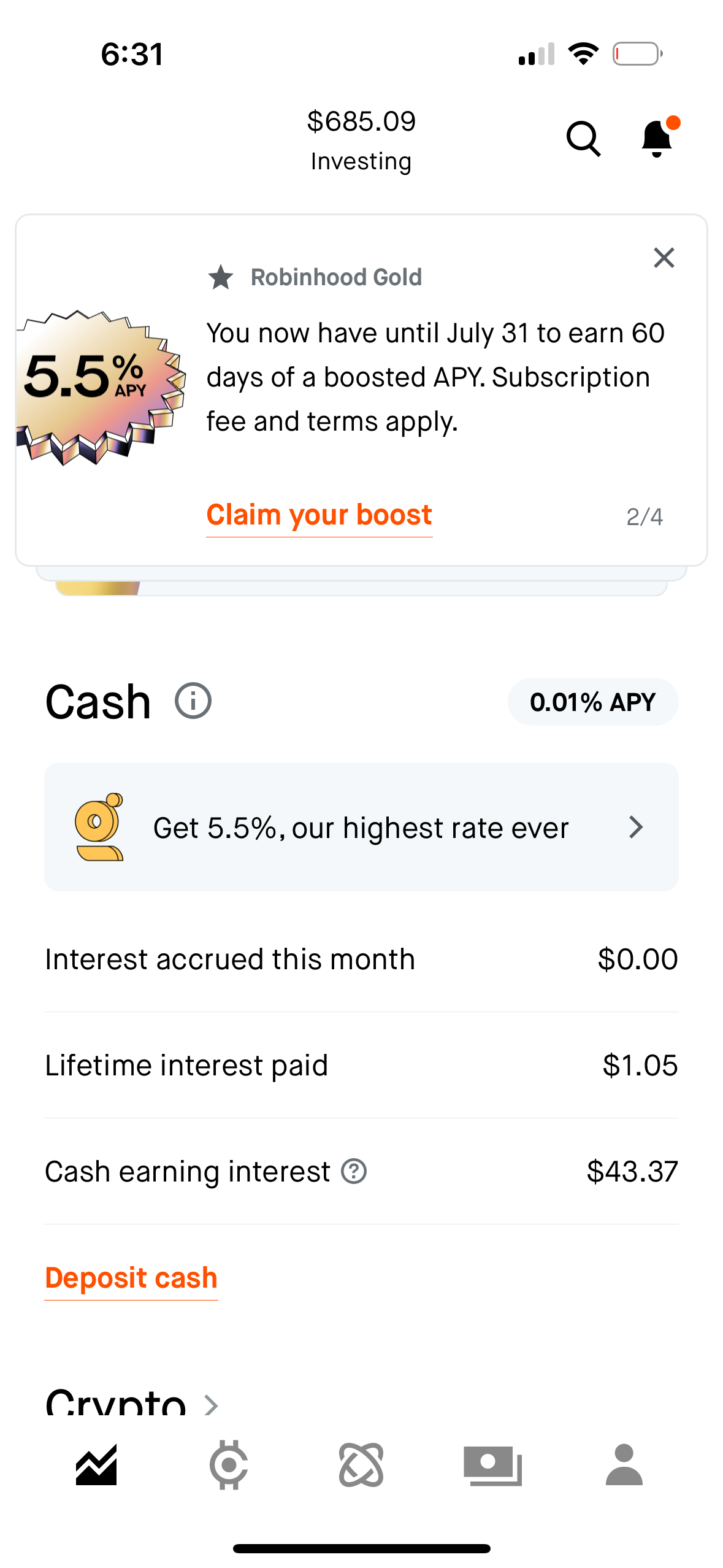 robinhood app screenshot 92