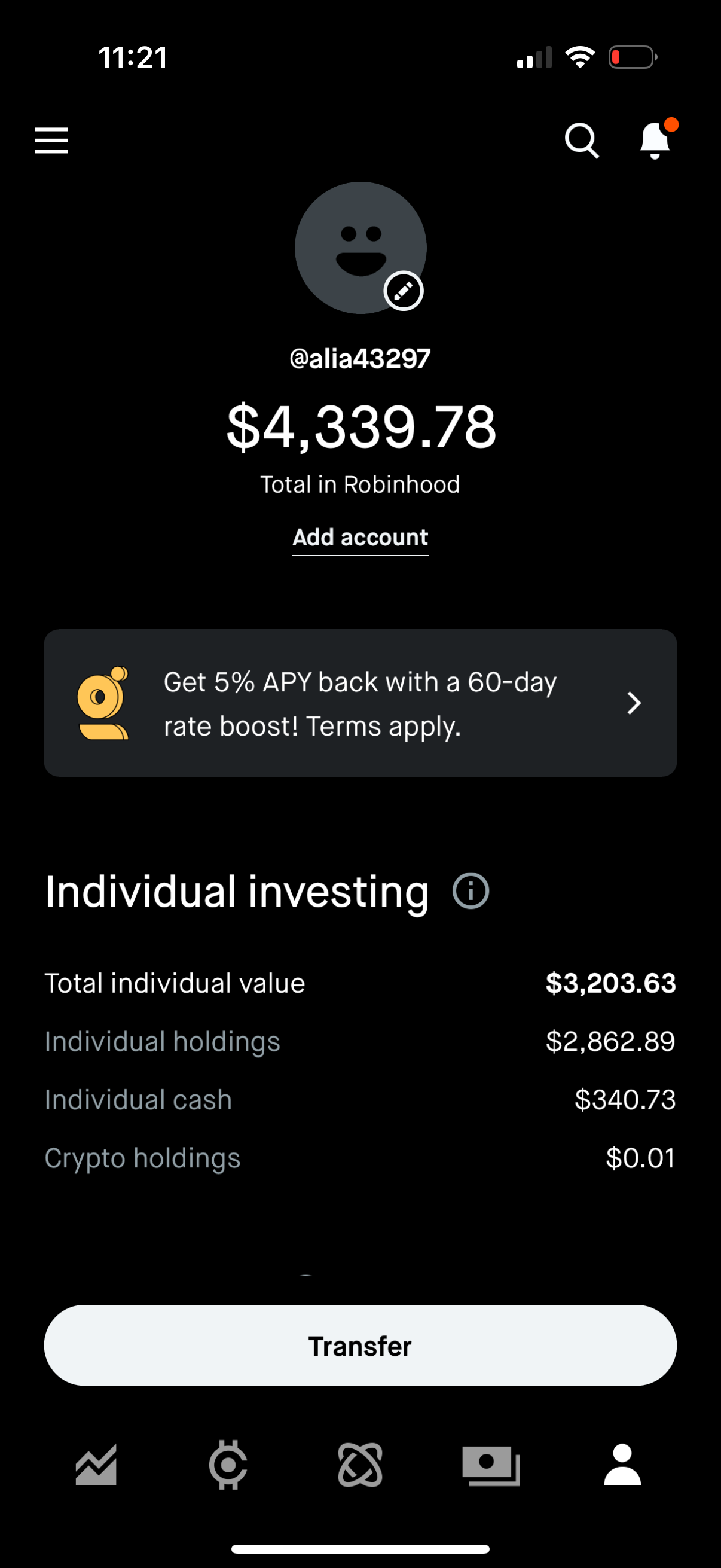robinhood app screenshot 45
