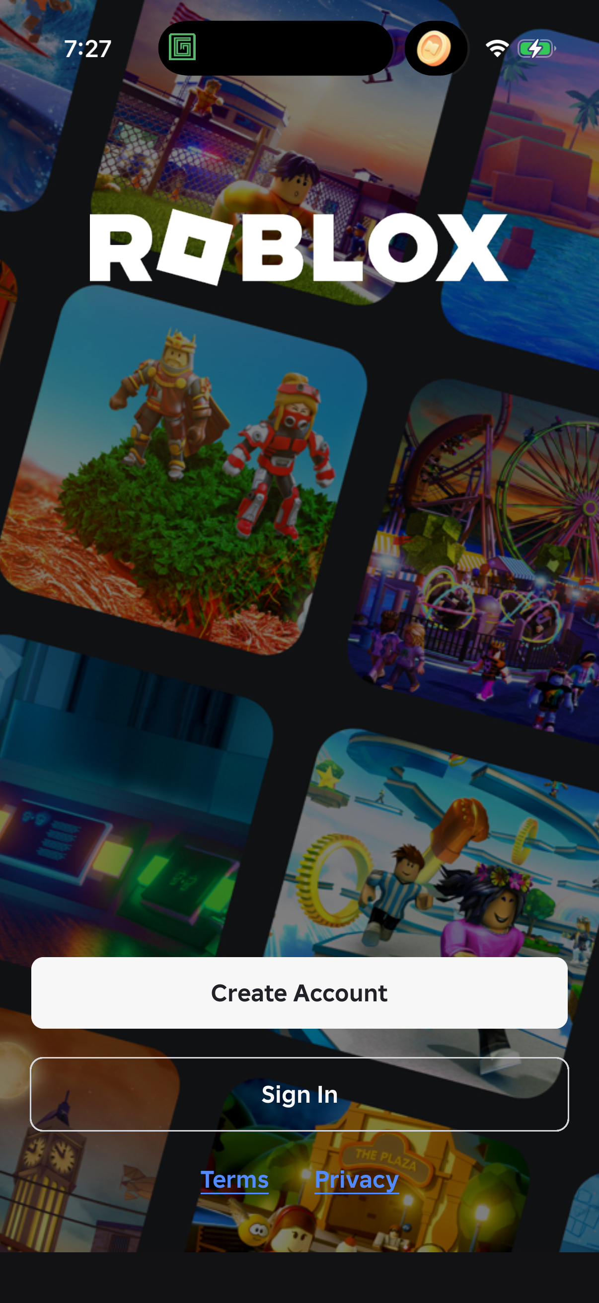 roblox app screenshot 1