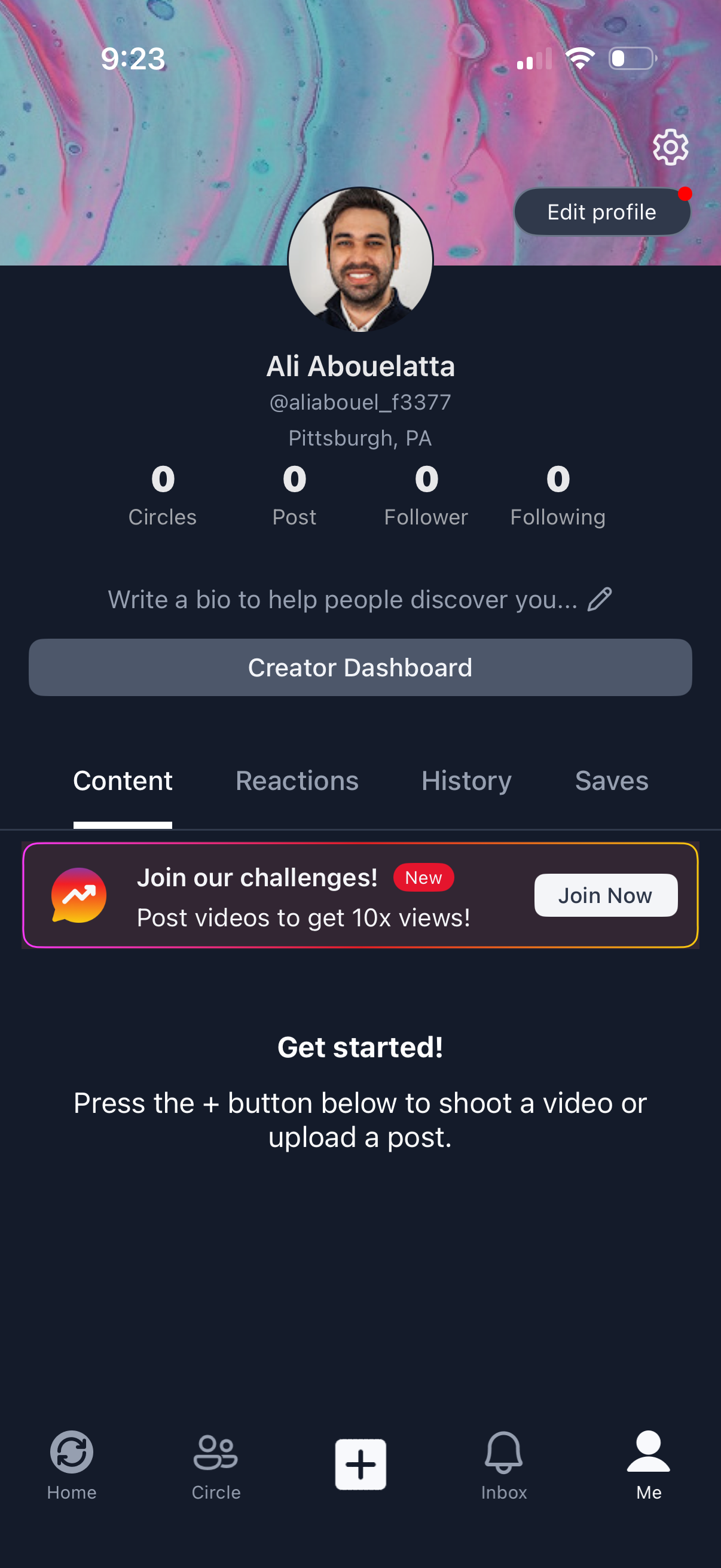 scoopz adjust privacy settings