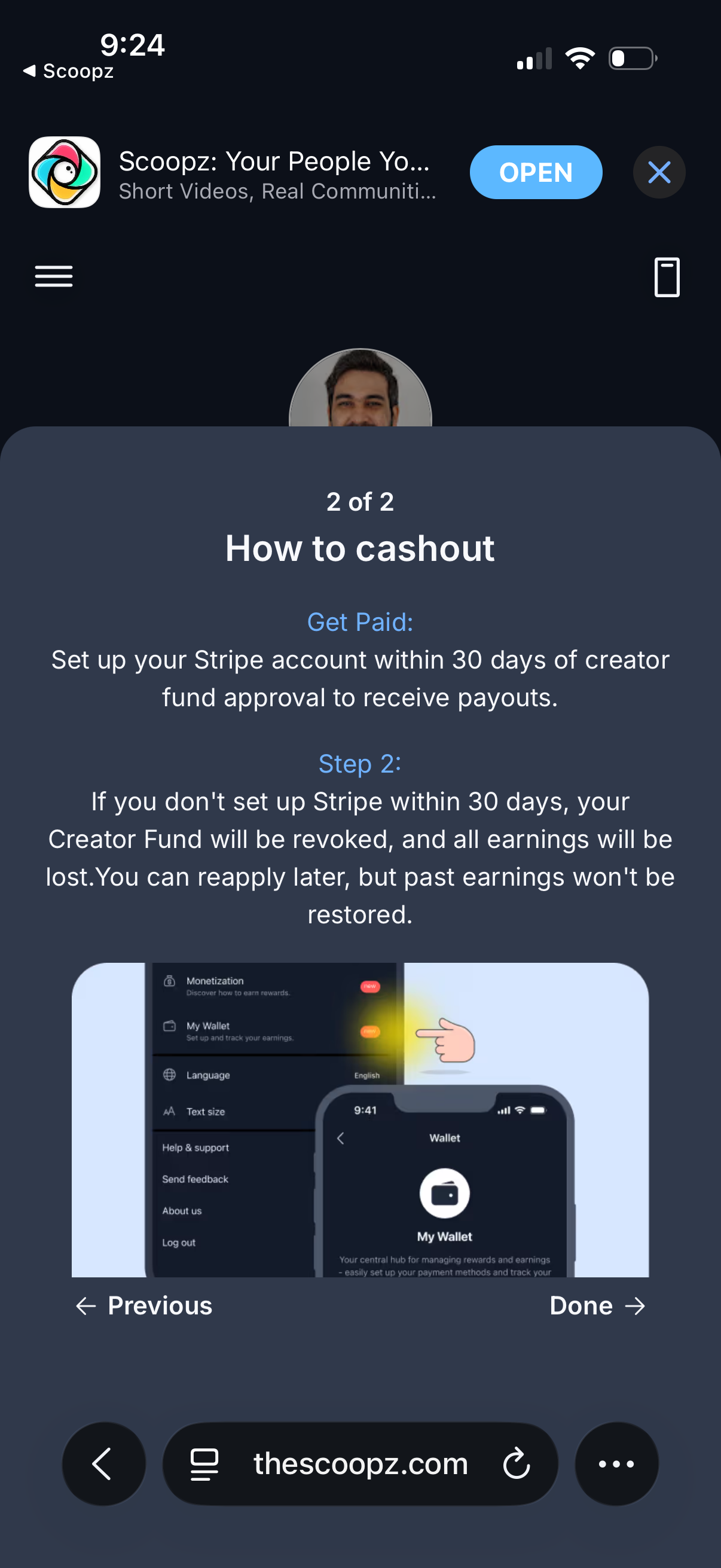 scoopz app screenshot 8