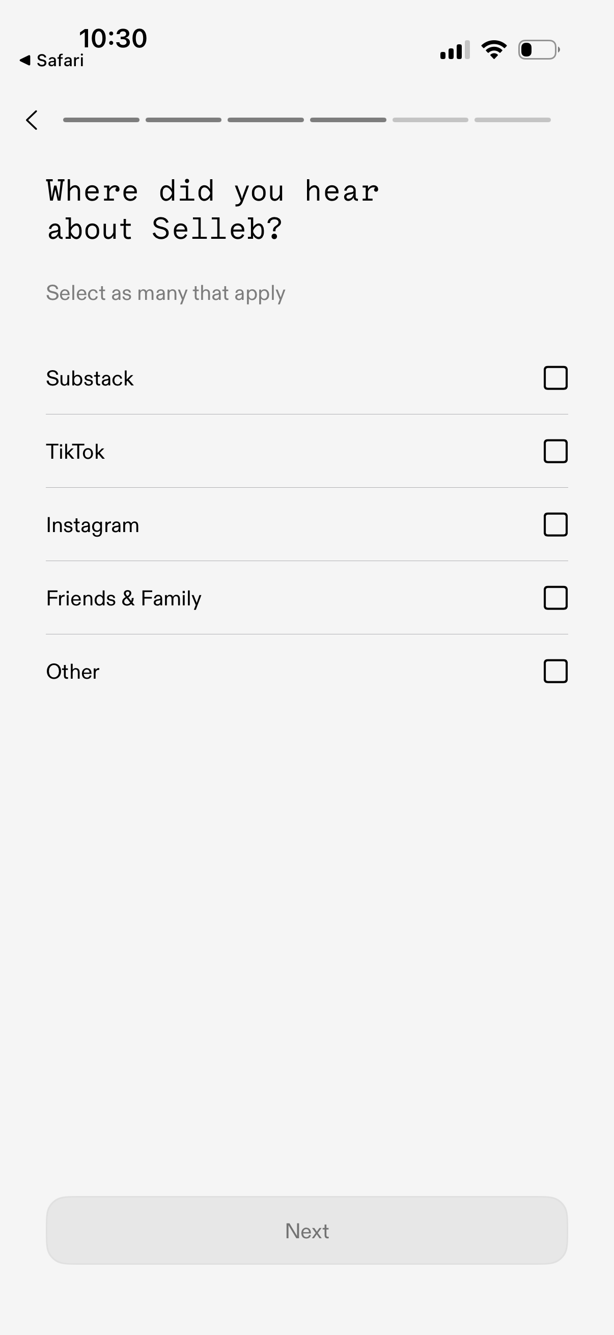 selleb app screenshot 11
