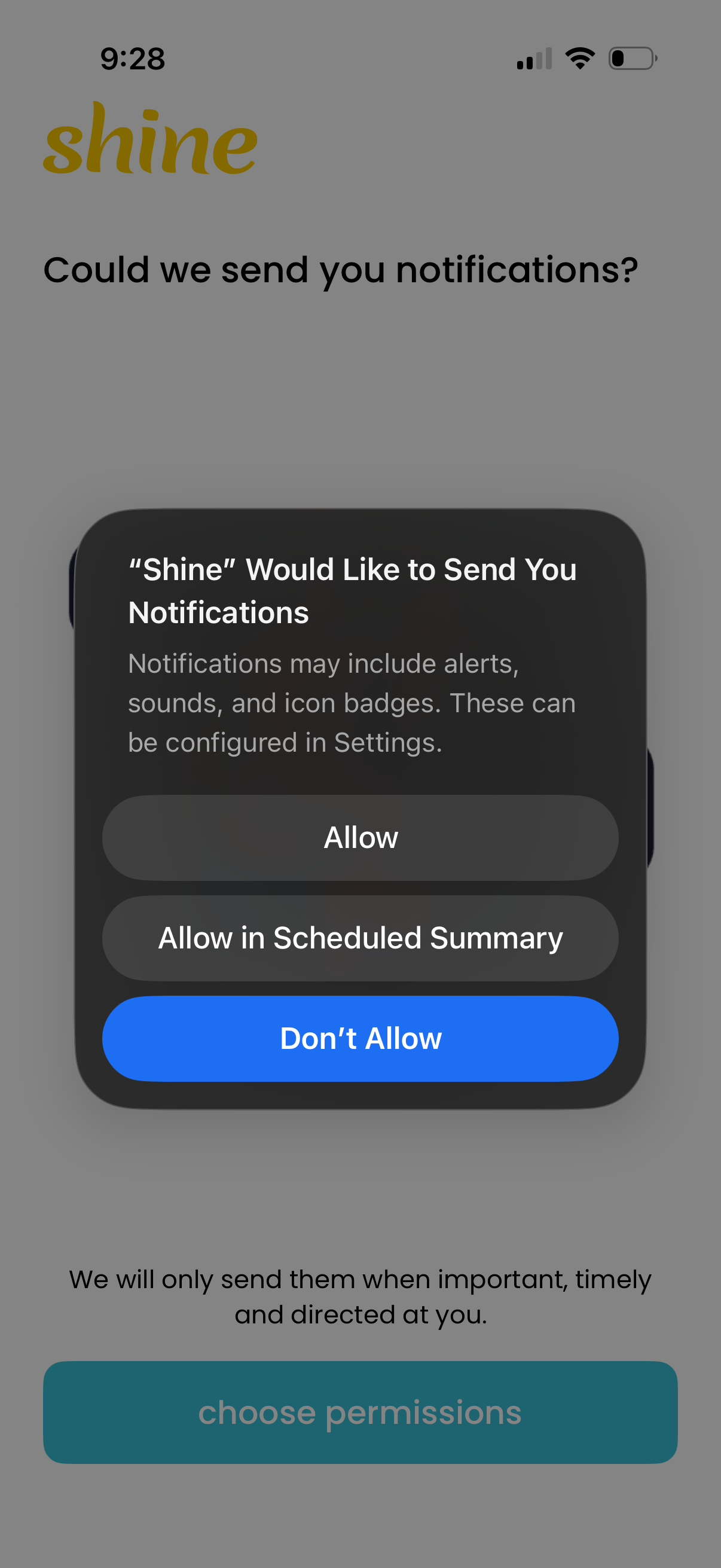 shine app screenshot 14