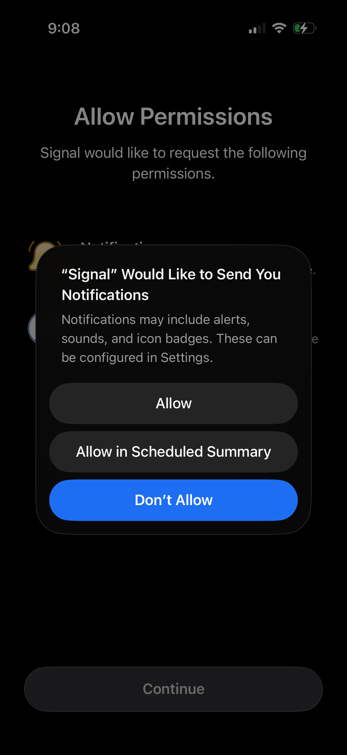 signal app screenshot 7