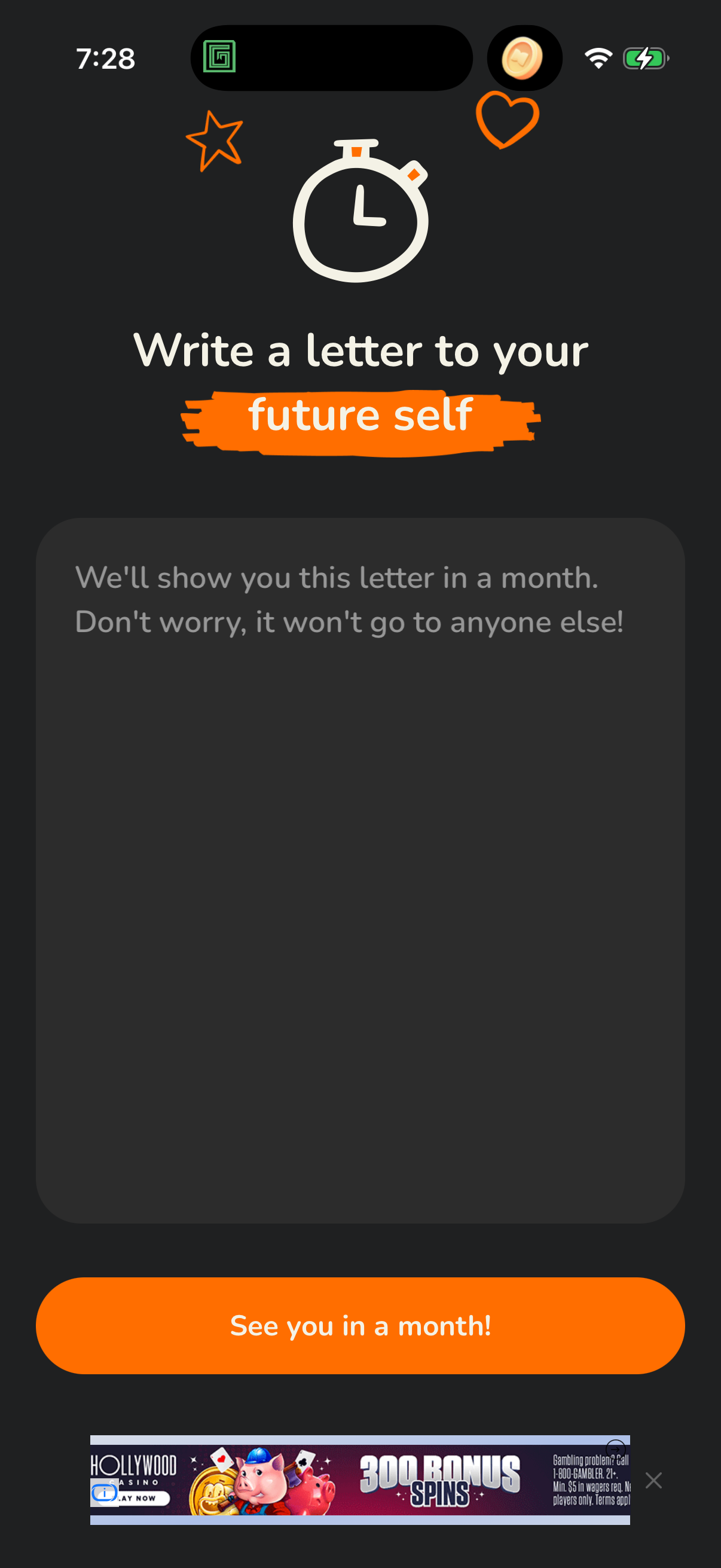 sincerely app screenshot 2