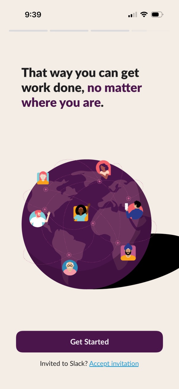 slack app screenshot 1