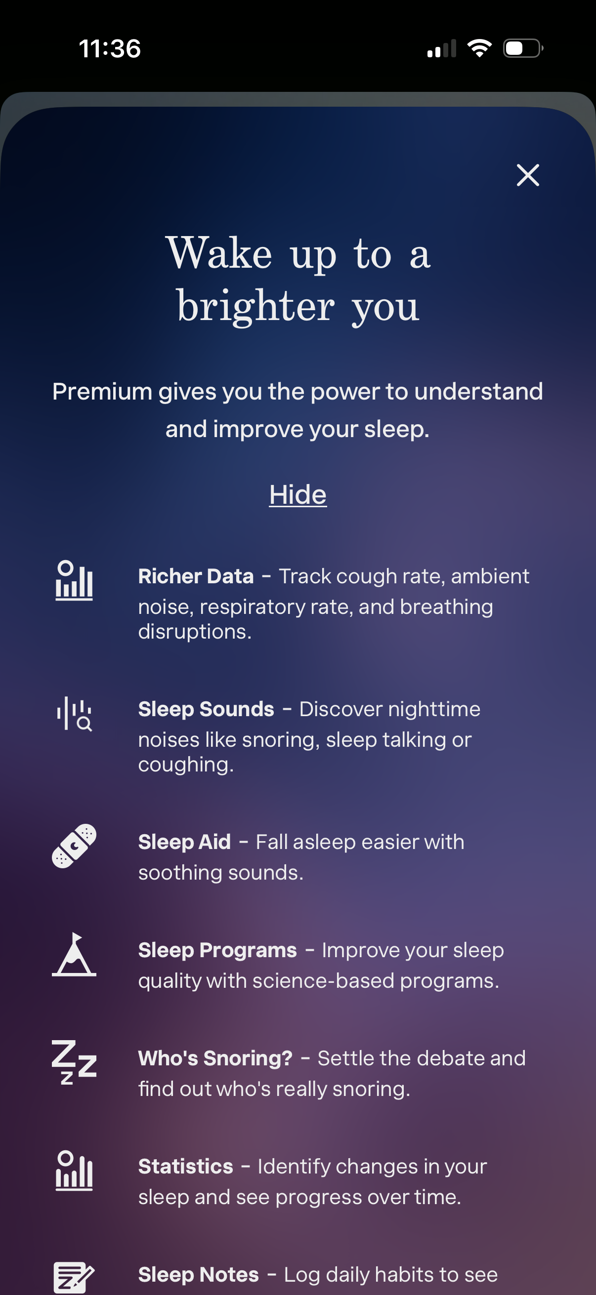 sleep-cycle app screenshot 34