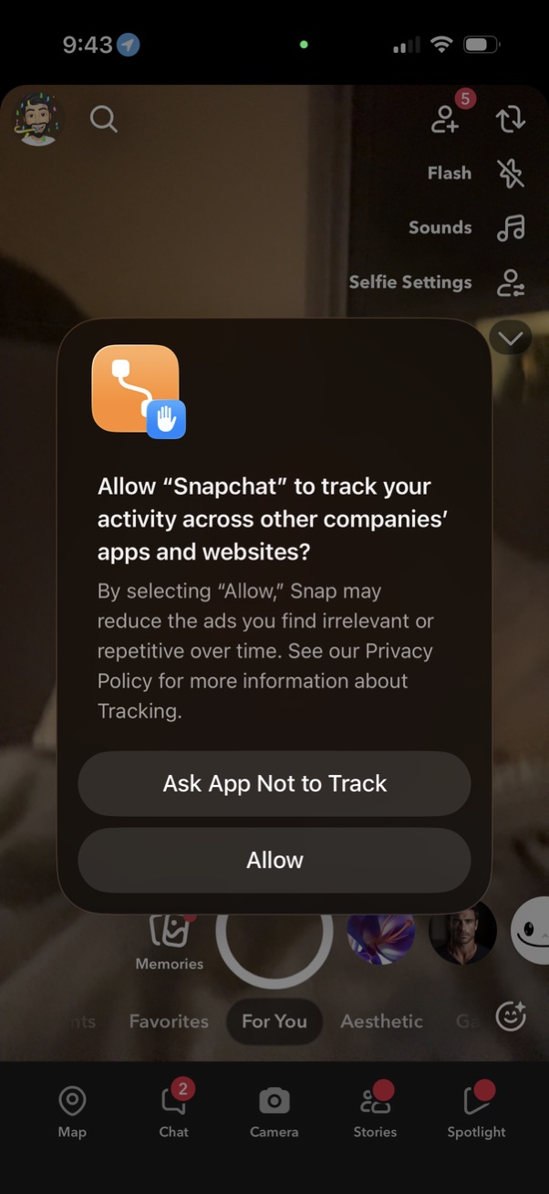 snapchat app screenshot 5