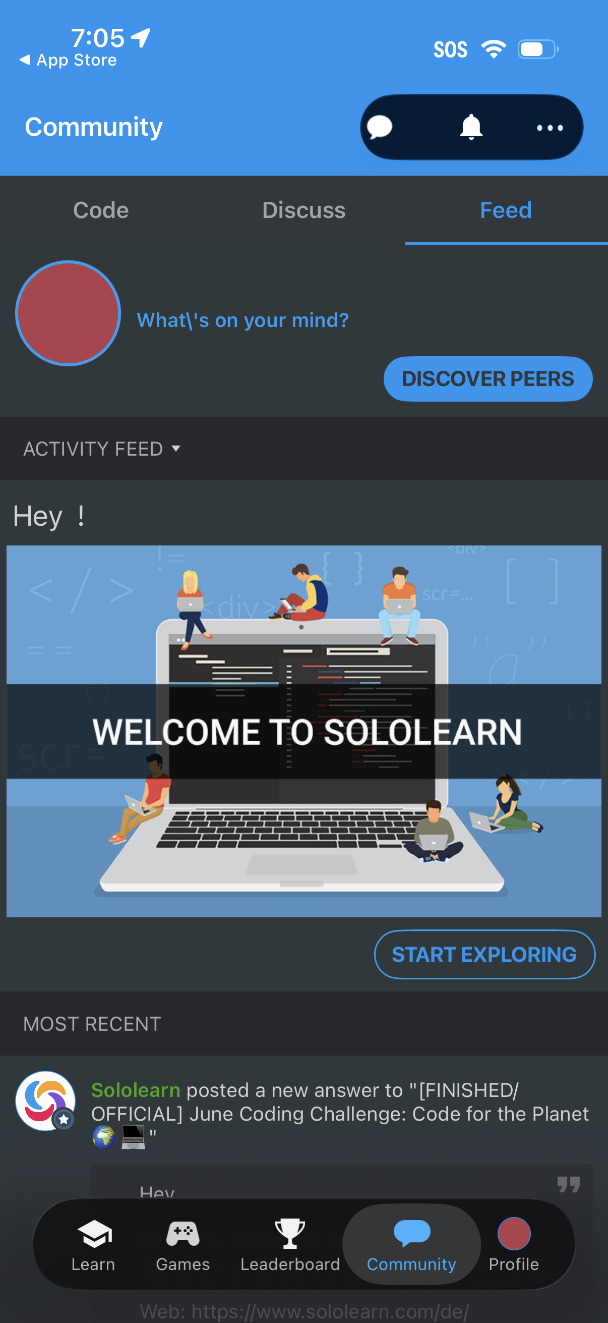 sololearn screen