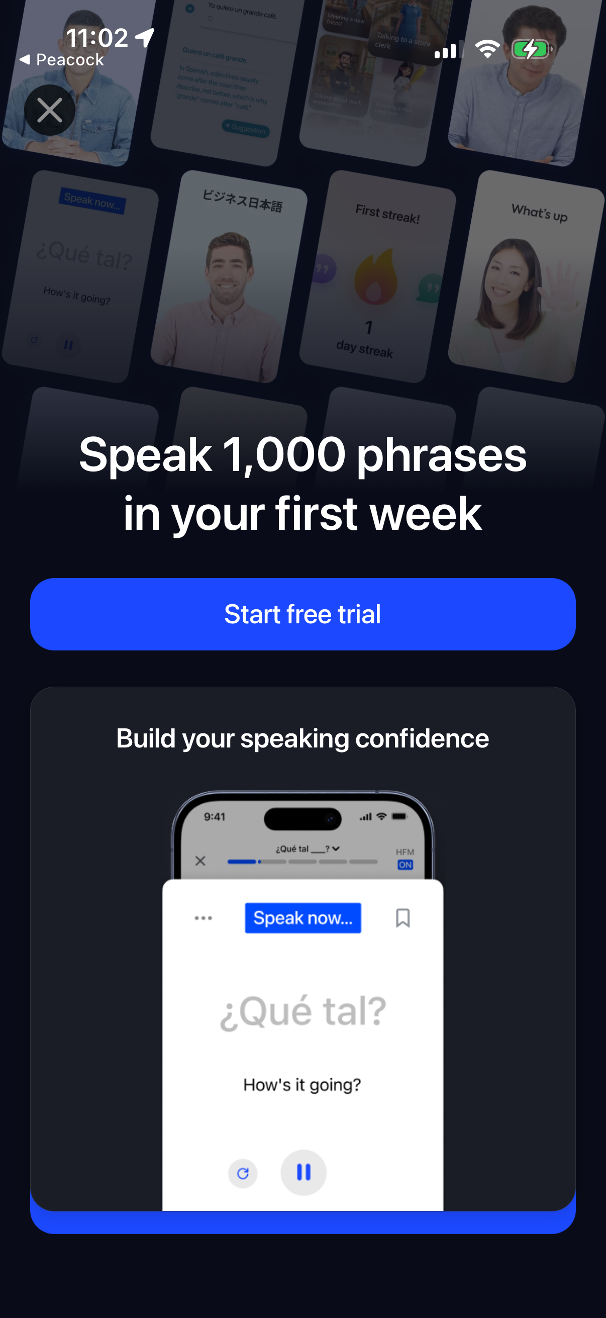 speak app screenshot 1