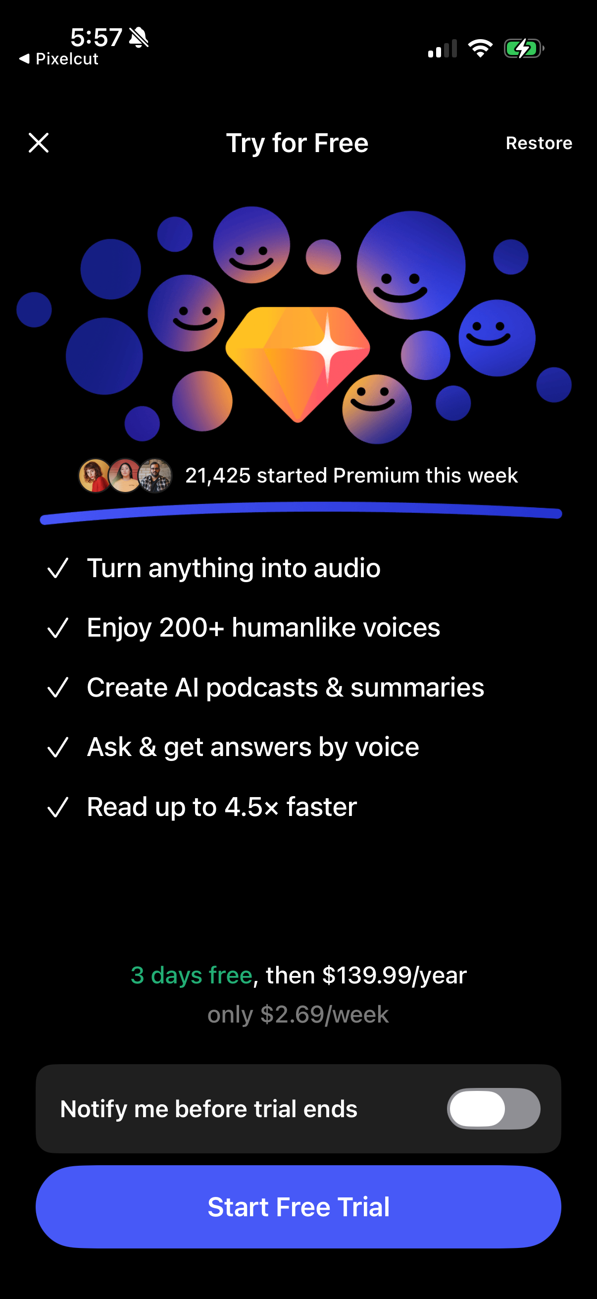 speechify screen