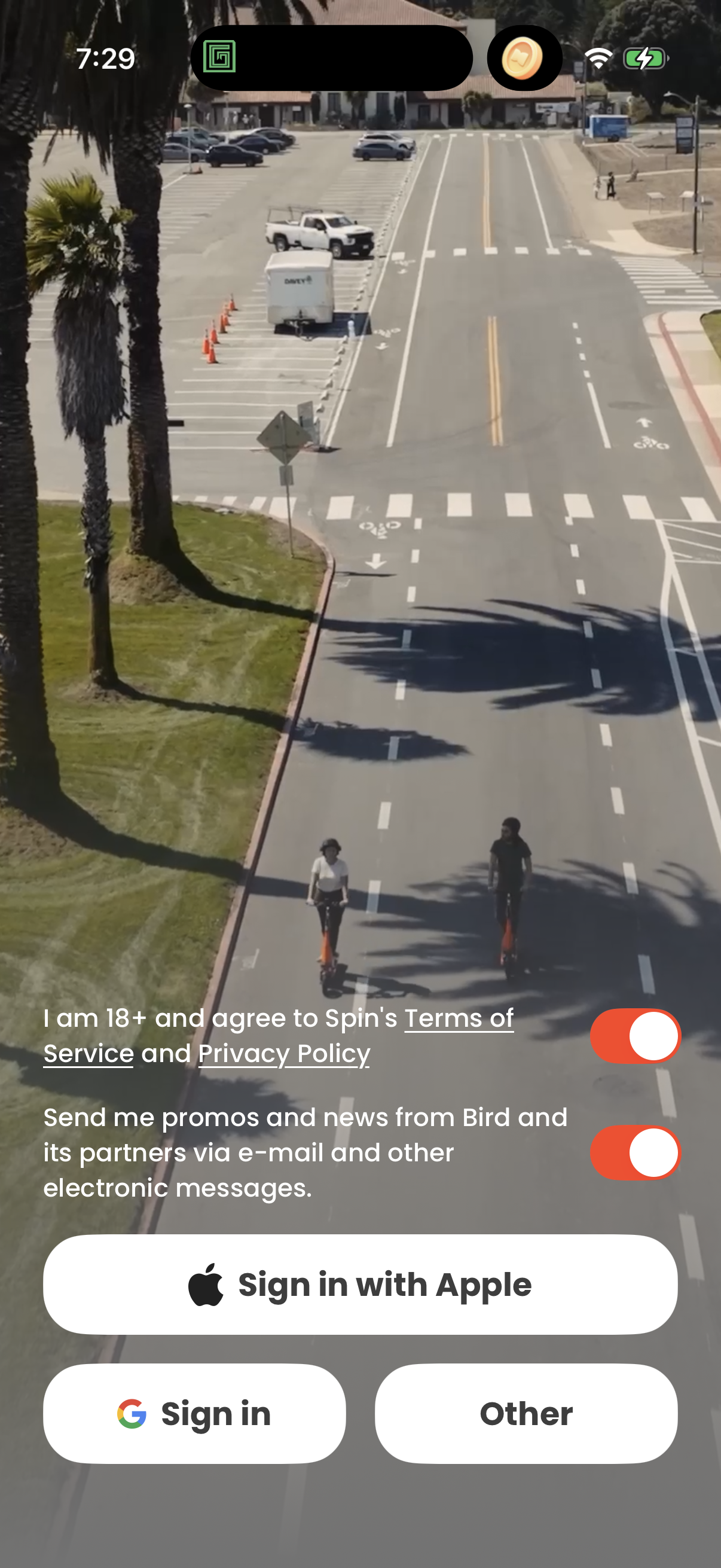 spin app screenshot 1