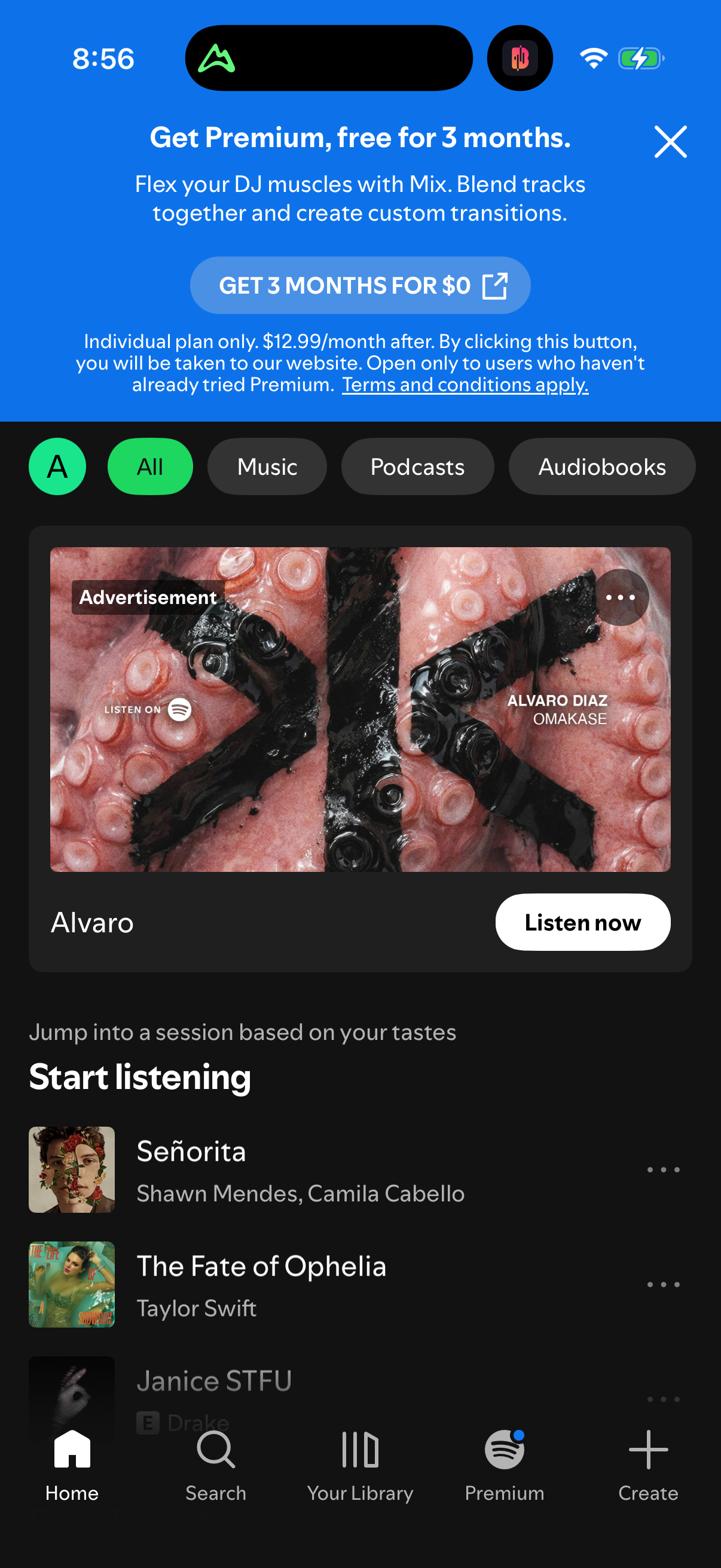Step 2 of spotify Main_tabs