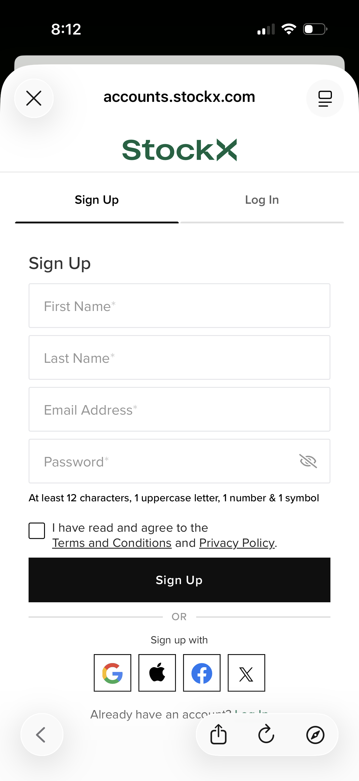 stockx app screenshot 4