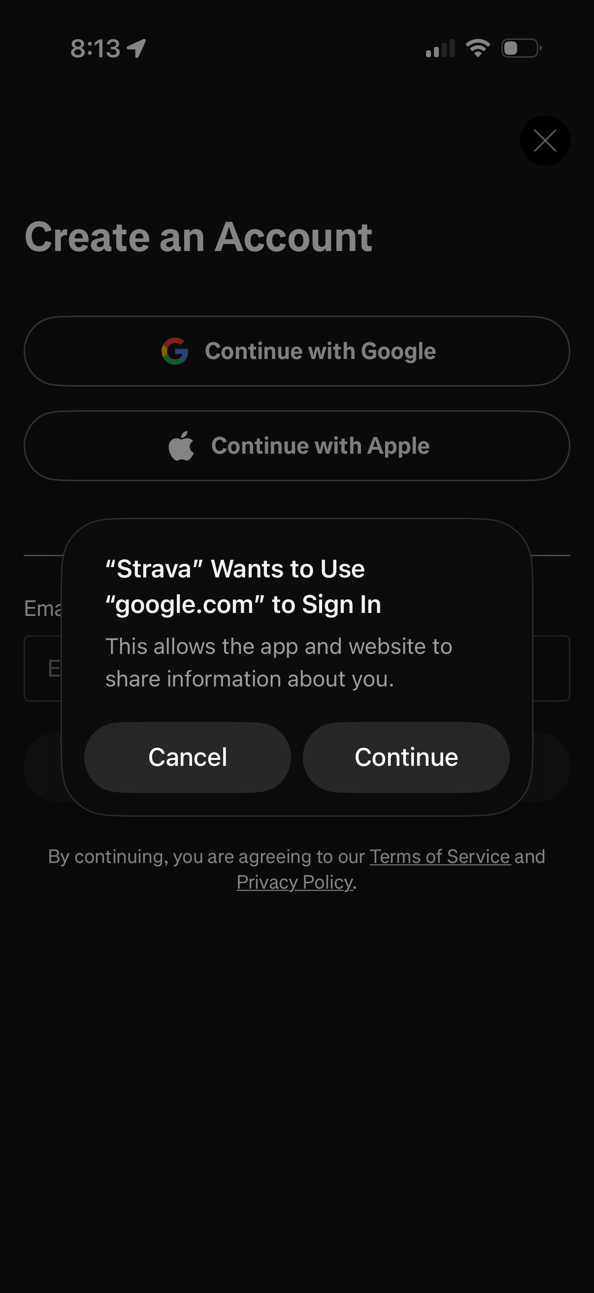strava app screenshot 20