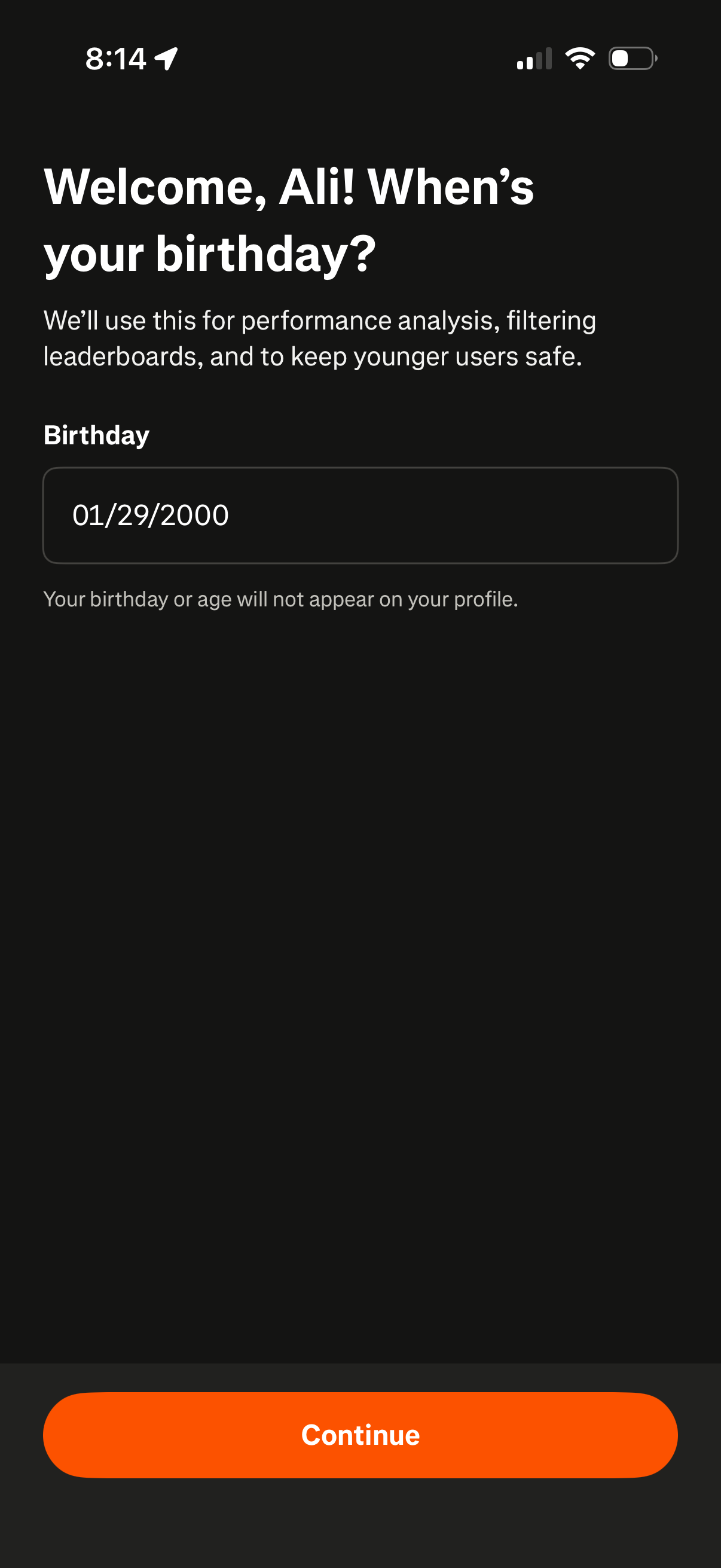strava app screenshot 13