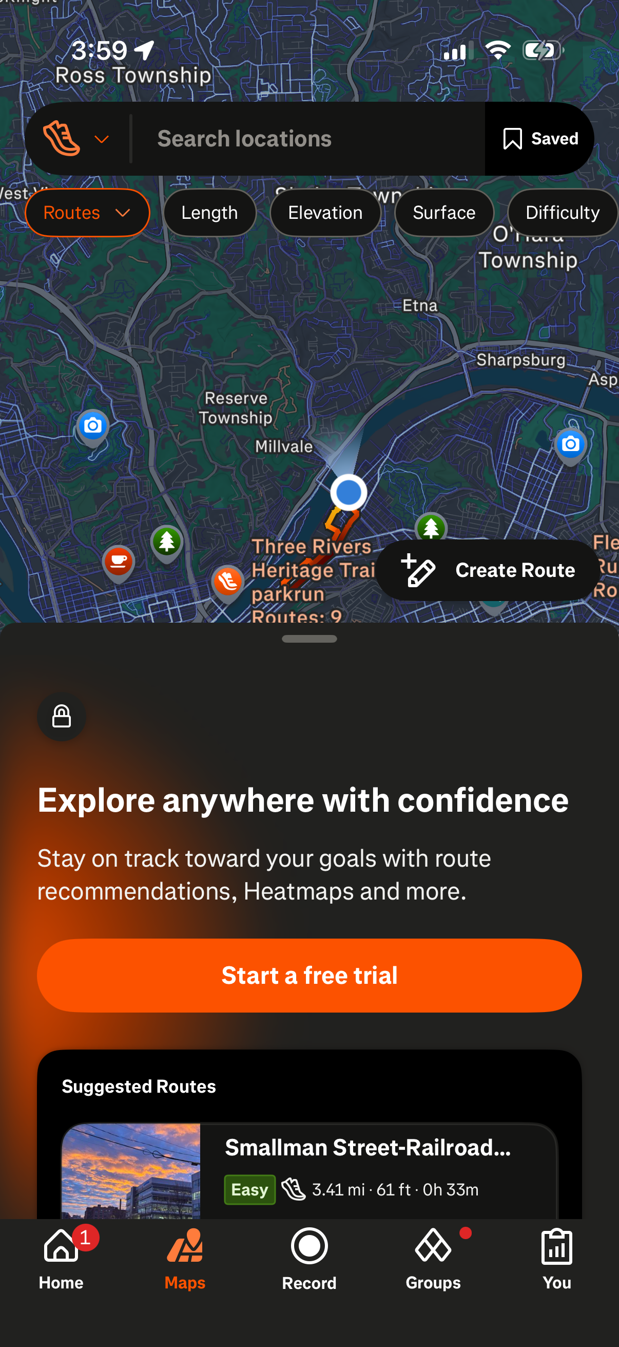 Step 2 of strava Main_tabs