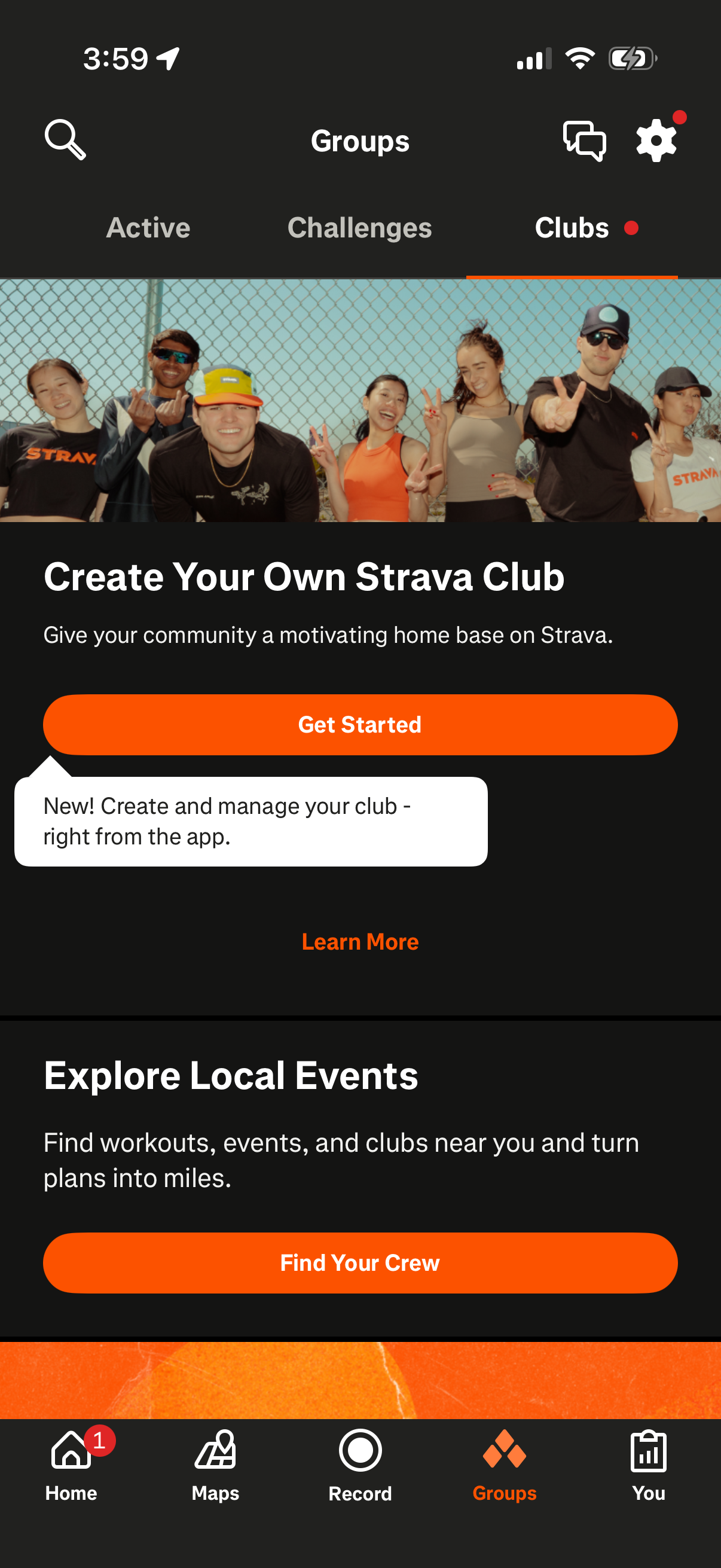 Step 3 of strava Main_tabs