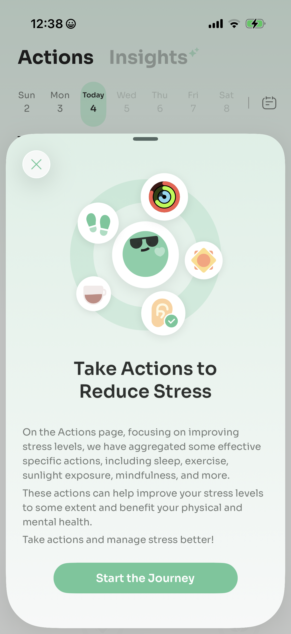 stresswatch screen