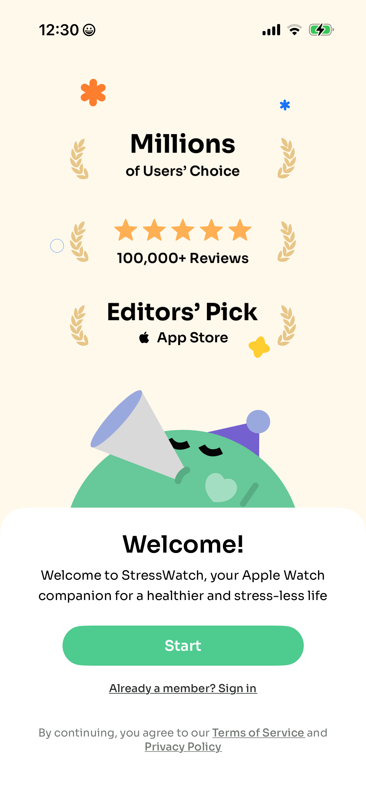 stresswatch screen