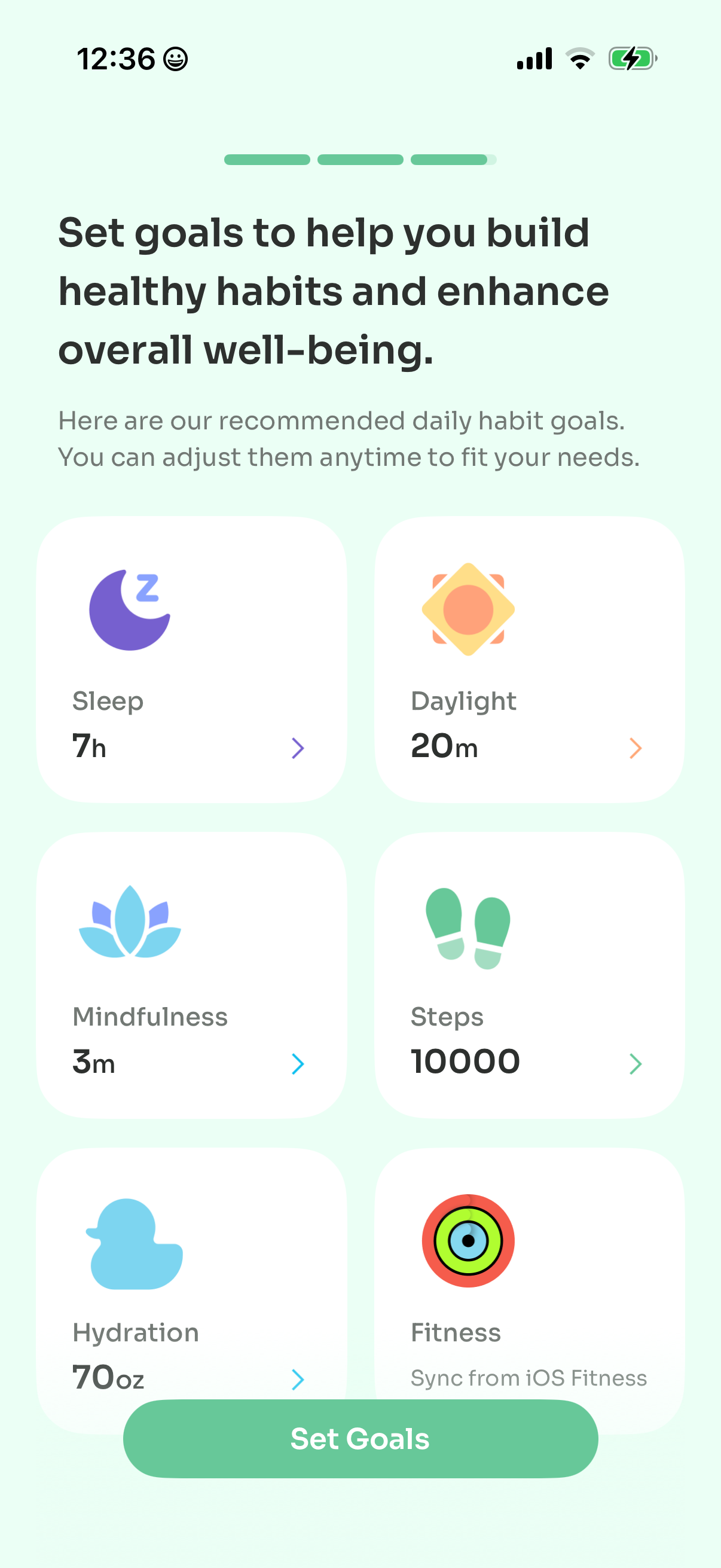 stresswatch screen