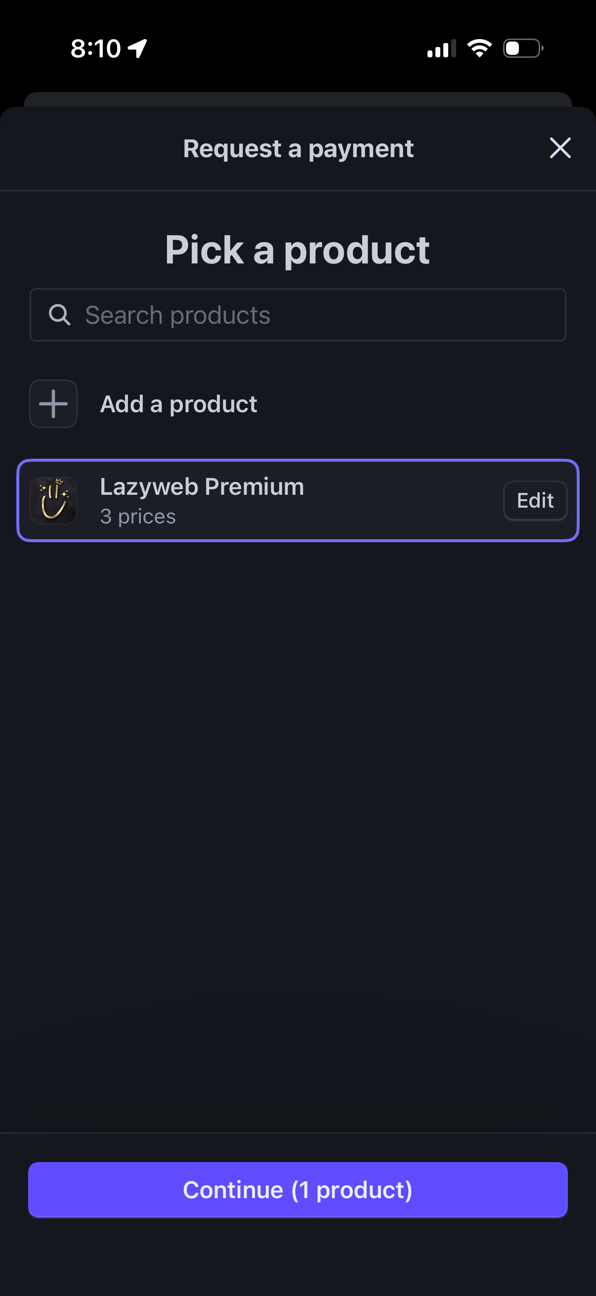 stripe-dashboard app screenshot 20