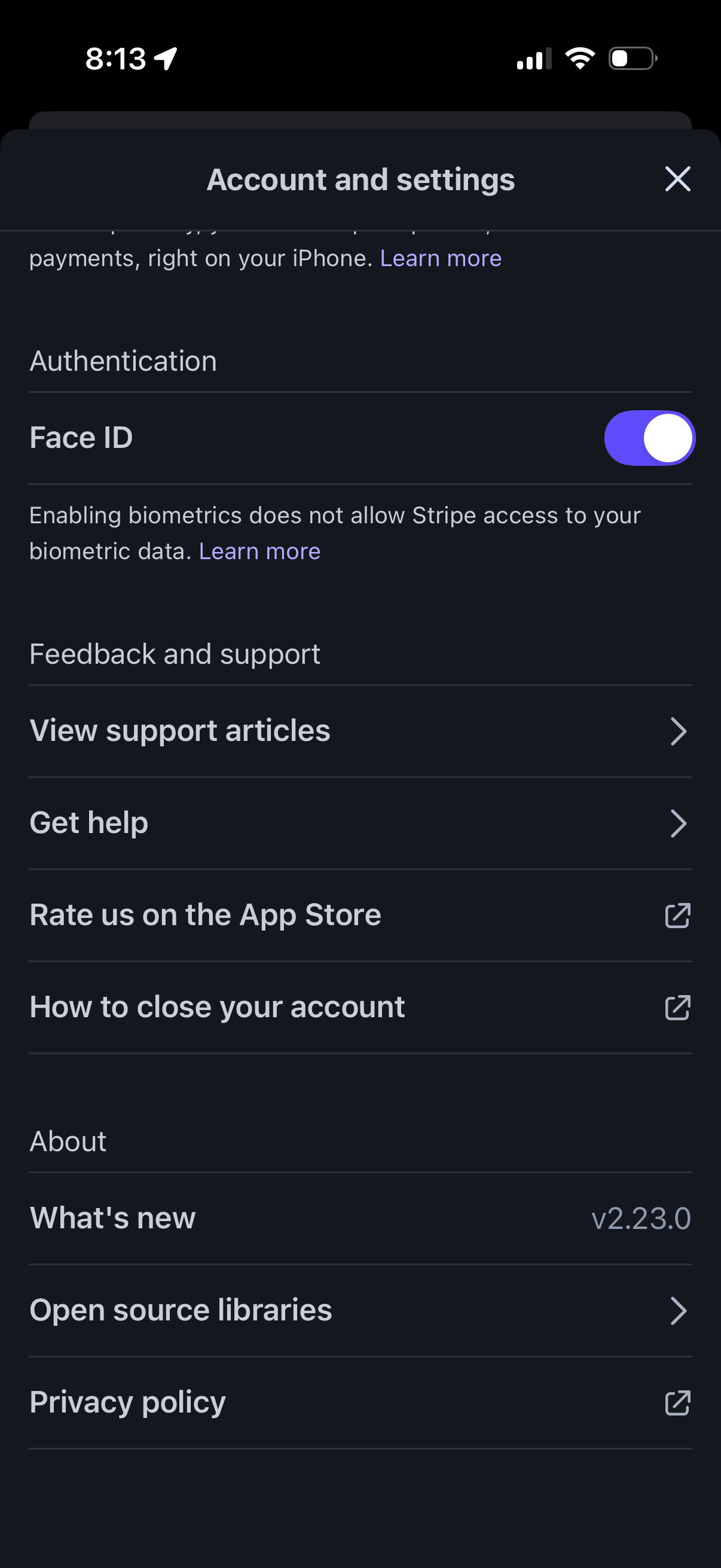 stripe-dashboard screen