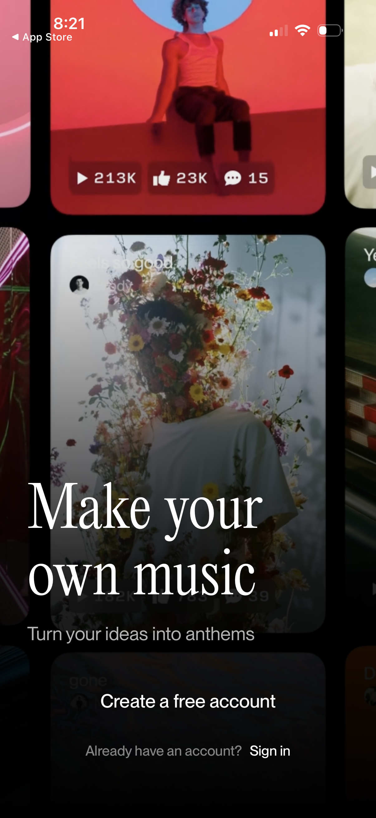 suno app screenshot 10