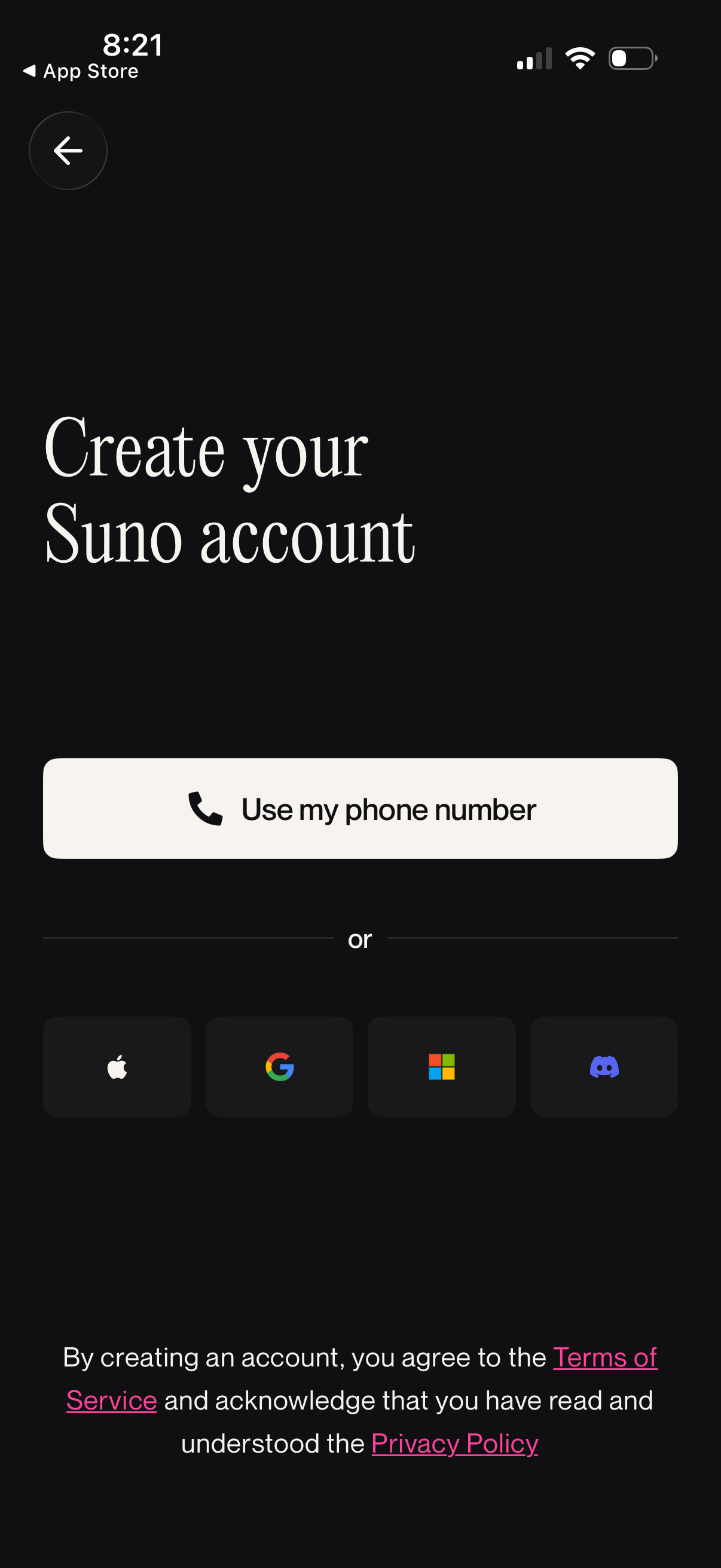suno app screenshot 9