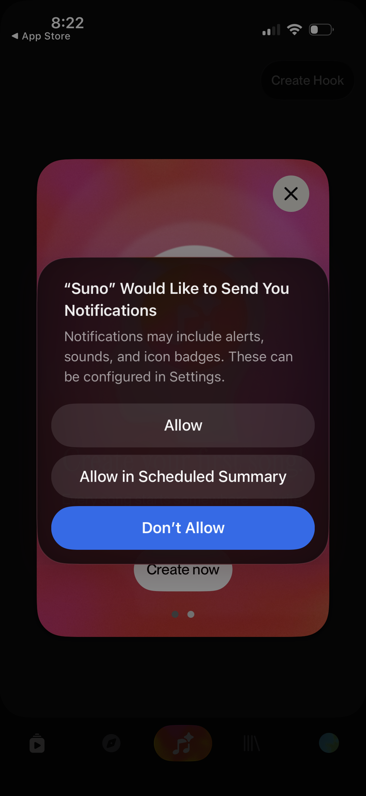 suno app screenshot 4