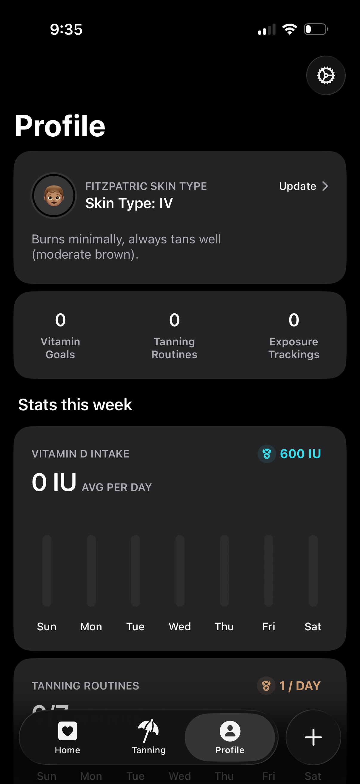 sunsafe app screenshot 2