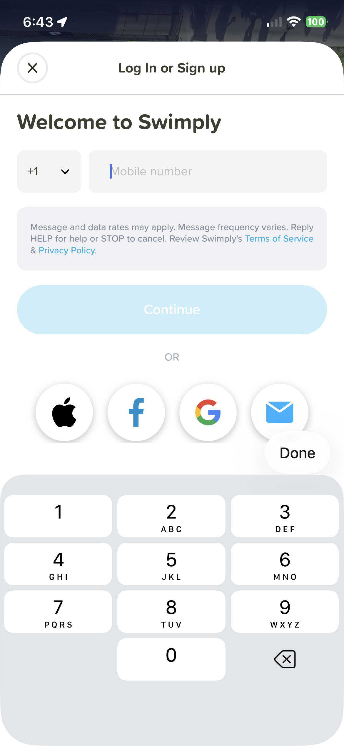 Swimply app screenshot 5