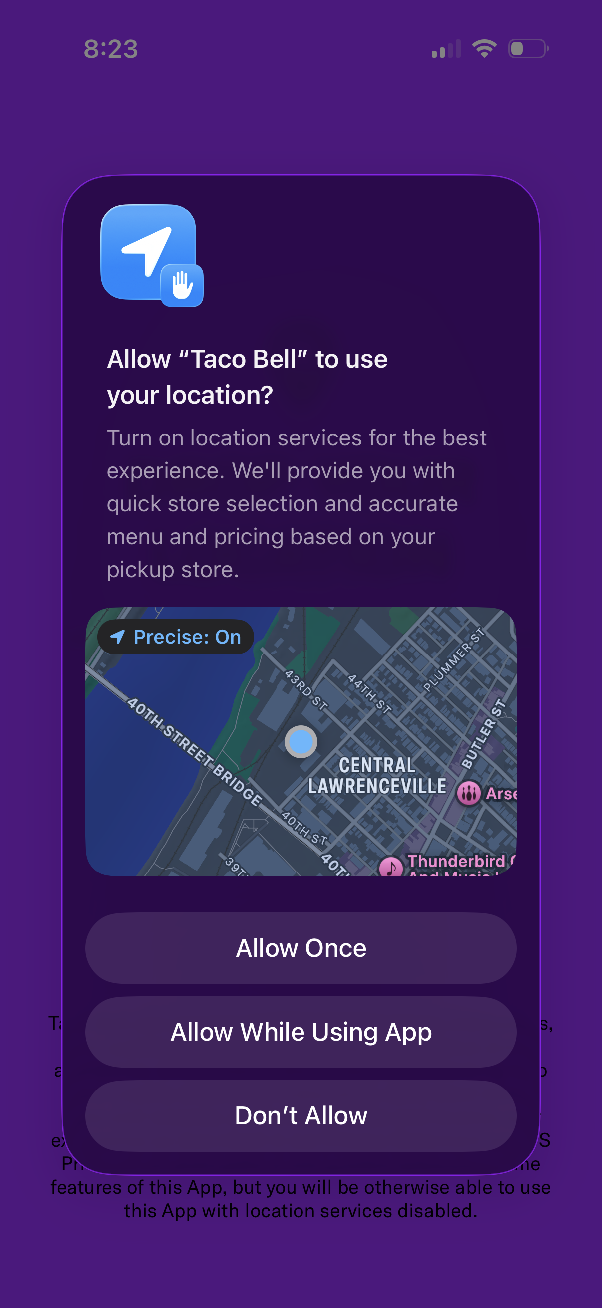taco-bell app screenshot 8