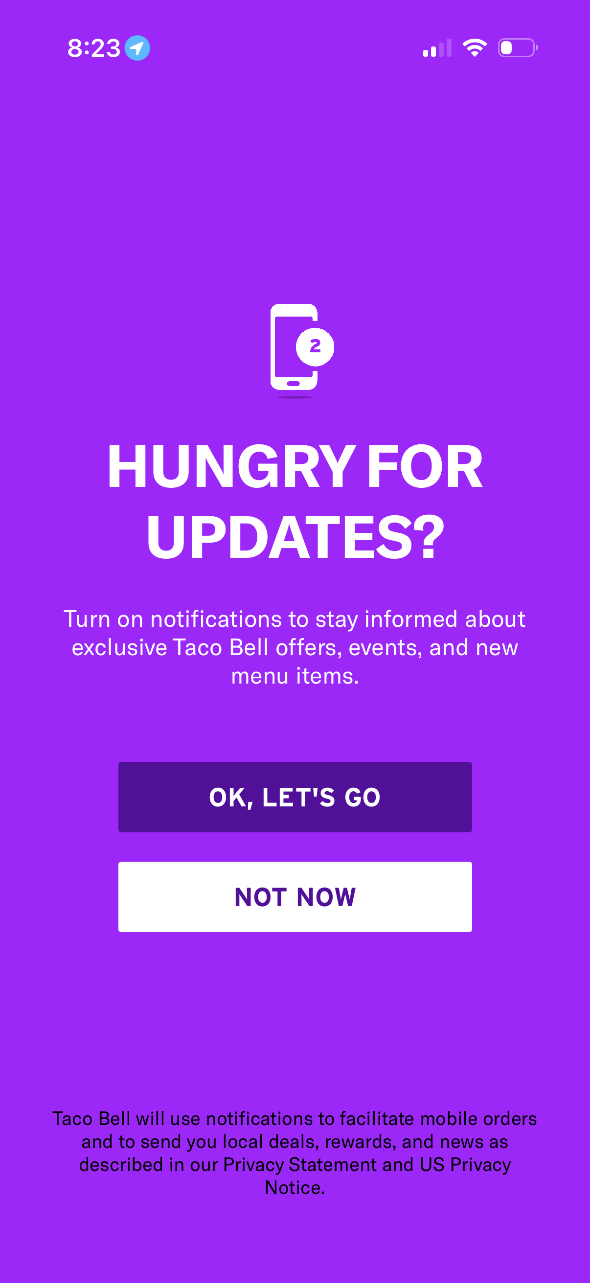 taco-bell app screenshot 7