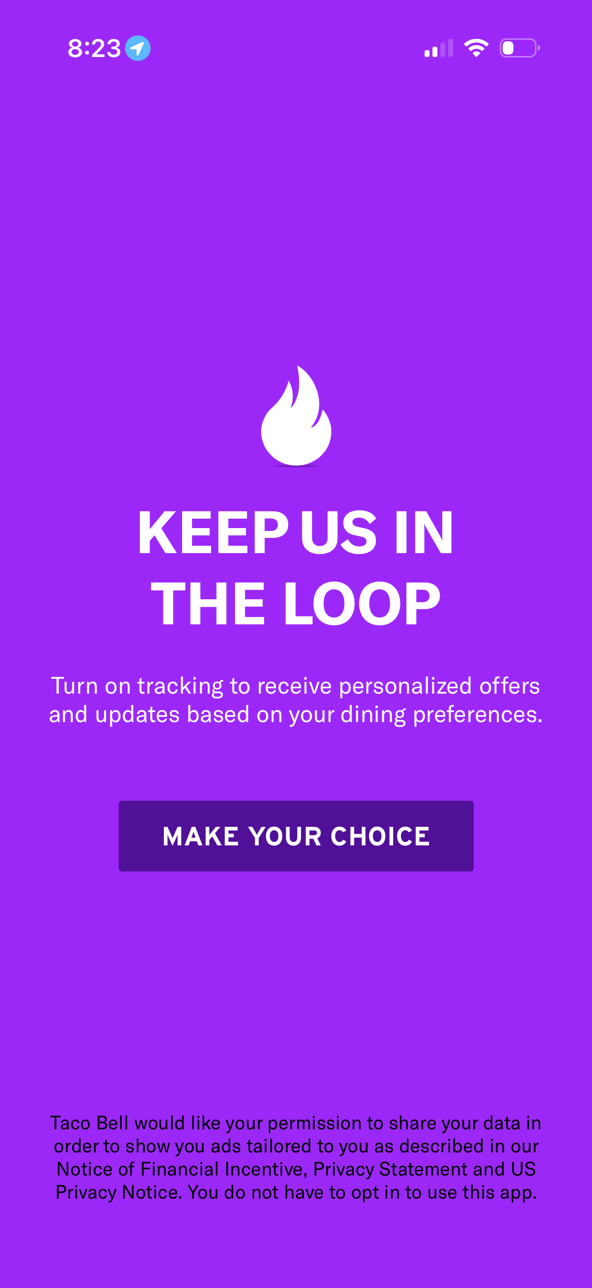 taco-bell app screenshot 6