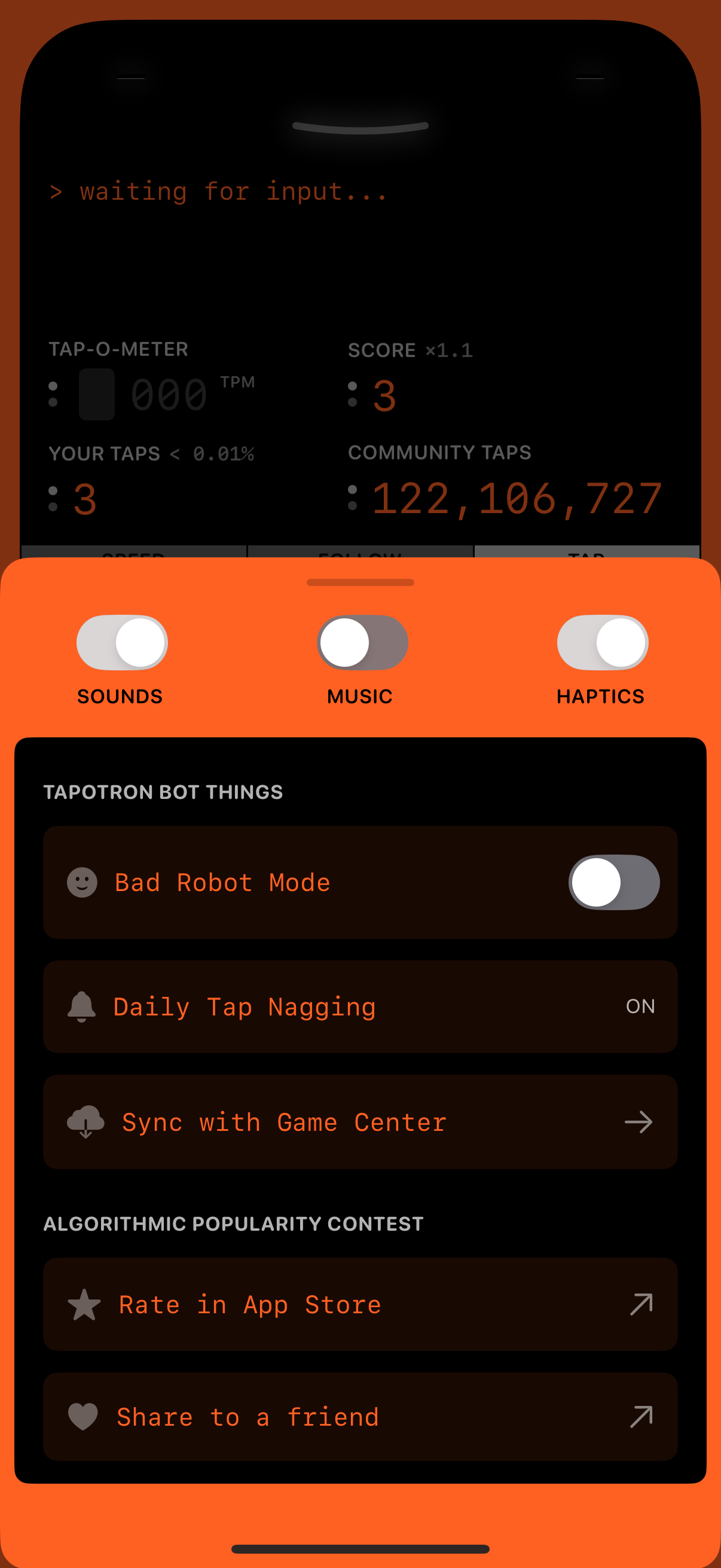 tapotron app screenshot 7