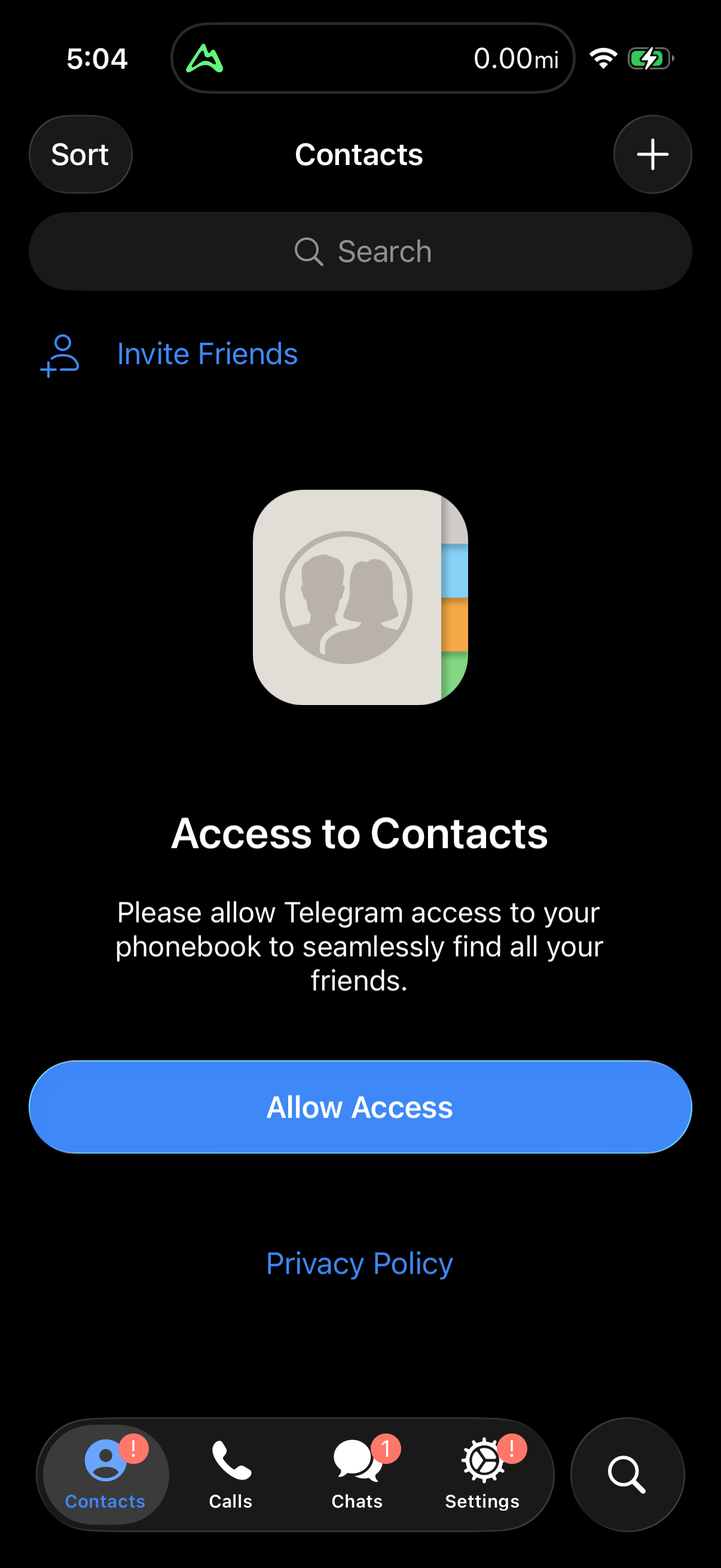 Step 2 of telegram Main_tabs