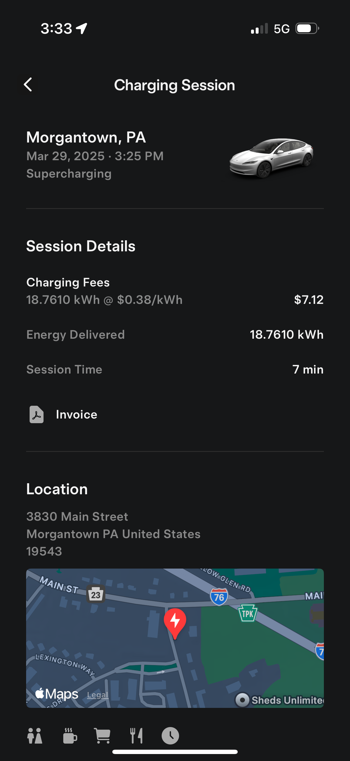 tesla app screenshot 57